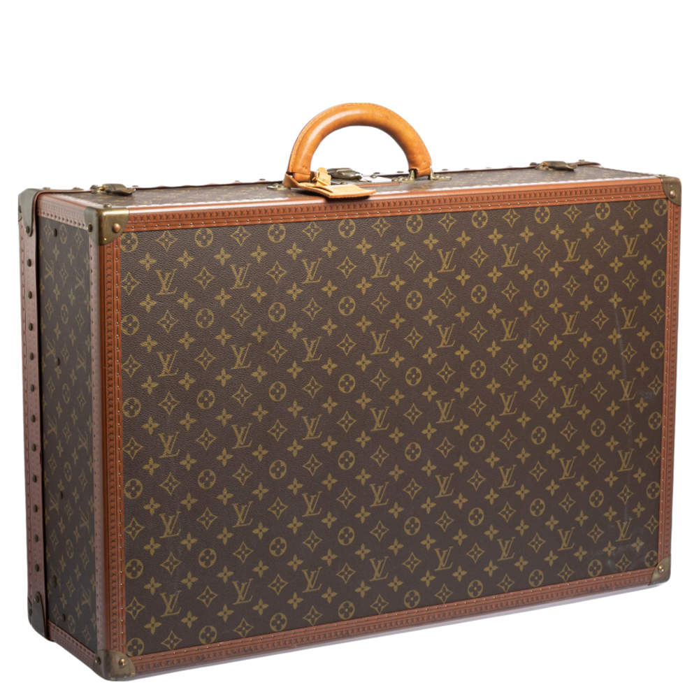 ON Holdlouis Vuitton Alzer 80 Monogram Canvas Suitcase -  India