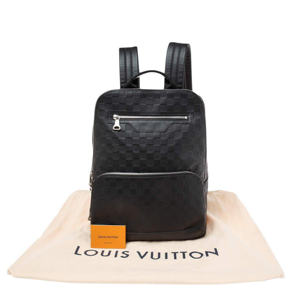 Cra-wallonieShops Revival, Black Louis Vuitton Damier Infini Avenue  Backpack