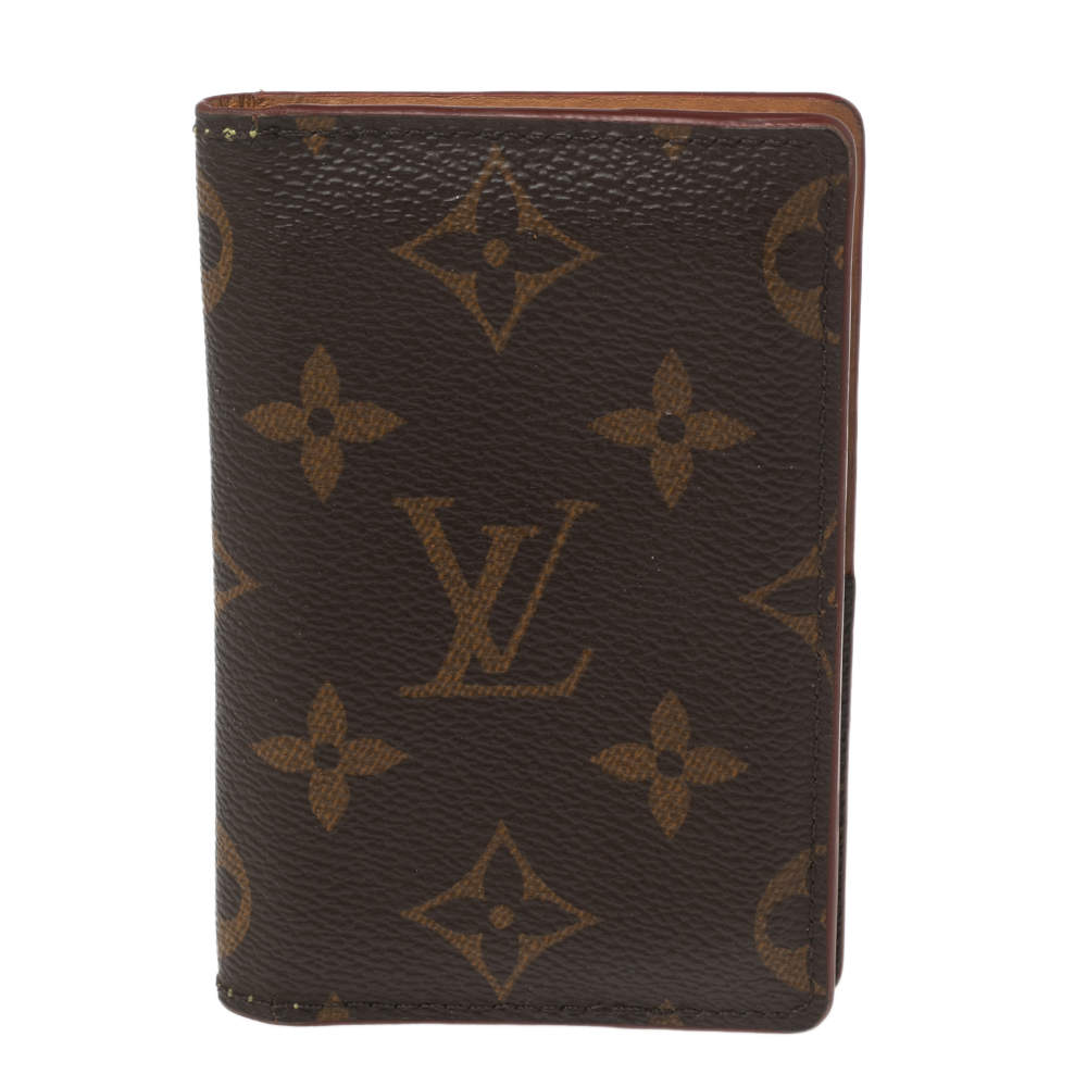 Pre Owned Louis Vuitton Monogram Canvas Pocket Organizer