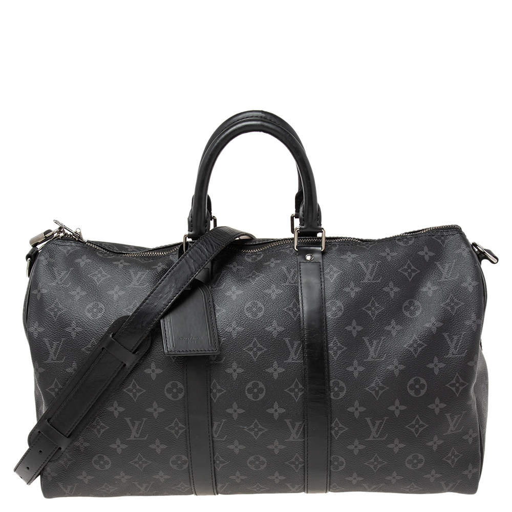 مملوكة مسبقًا حقيبة باندولير45 لوي فيتون كيبال كانفاس مونوغرامي غرافيت