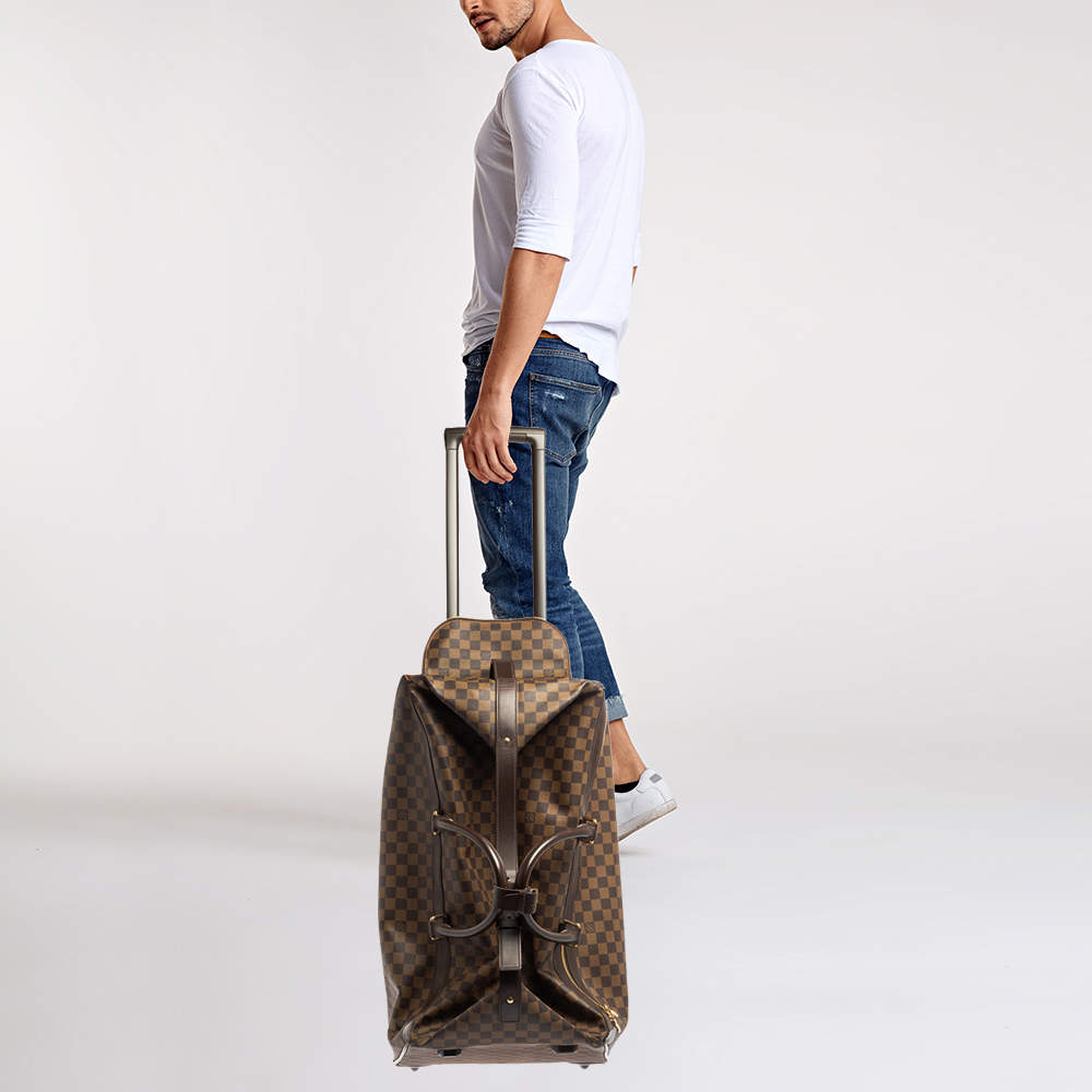 Louis Vuitton Damier Ebene Eole 60 Convertible Rolling Luggage 23lk321sW, Women's, Size: One Size