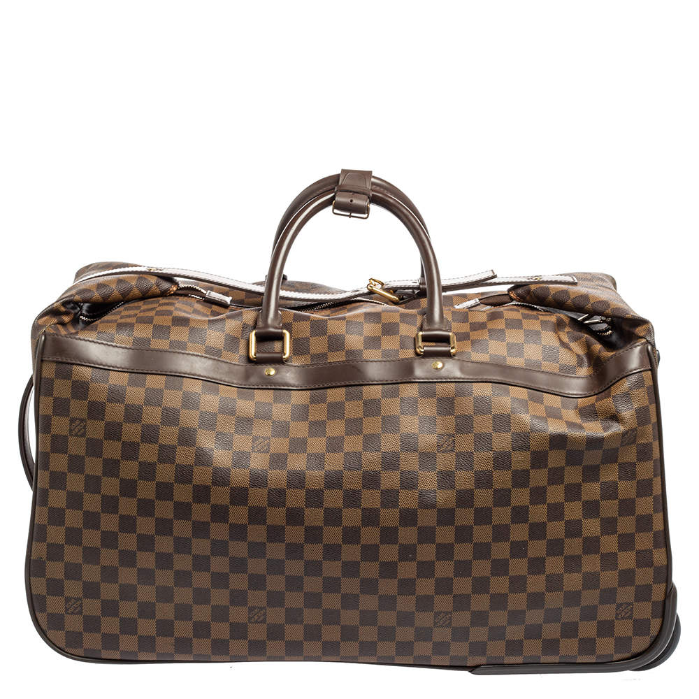 Eole leather 24h bag Louis Vuitton Brown in Leather - 30381625