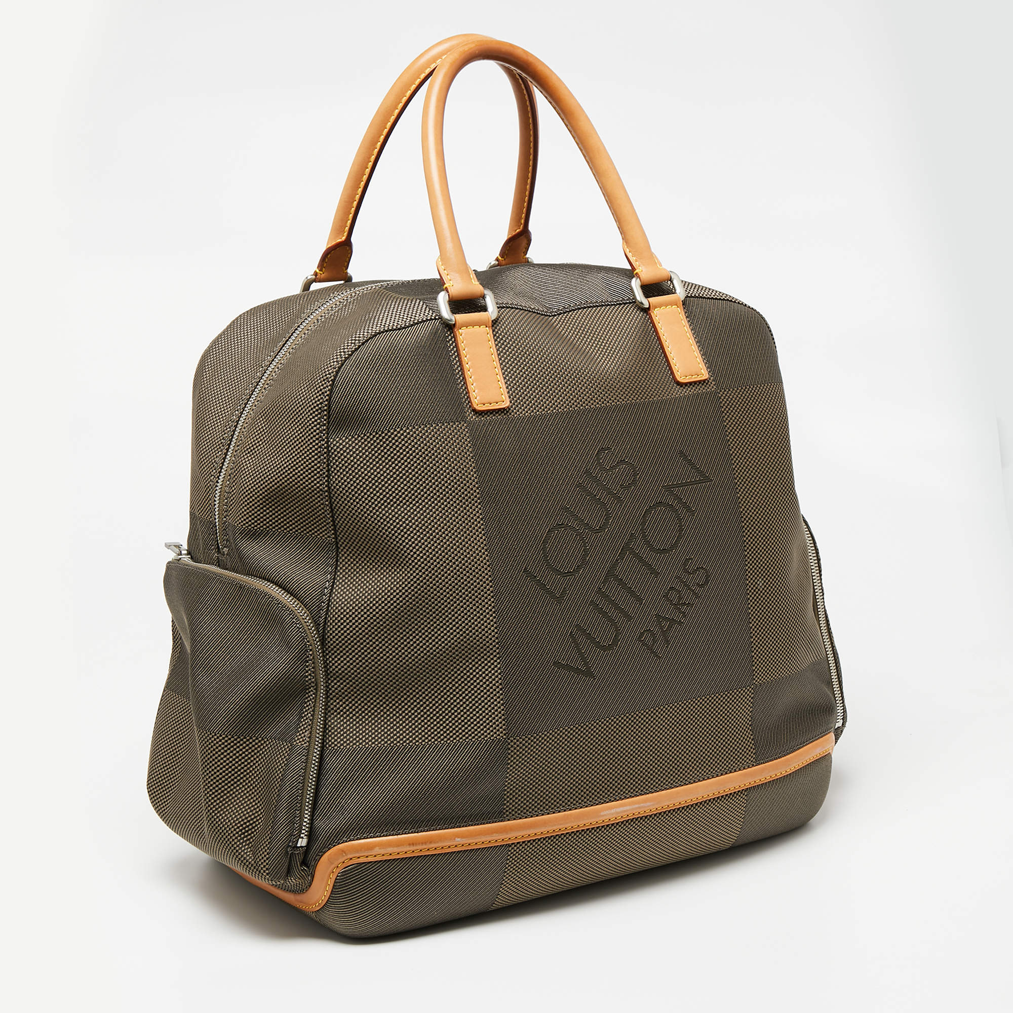 Louis Vuitton Damier Geant Aventurier Polaire Bag - Neutrals