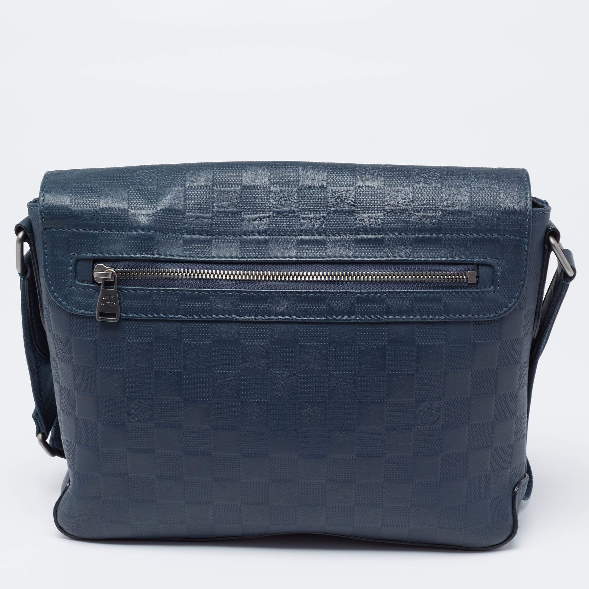Louis Vuitton District Damier Infini PM Cosmos in Canvas with Silver-tone -  US