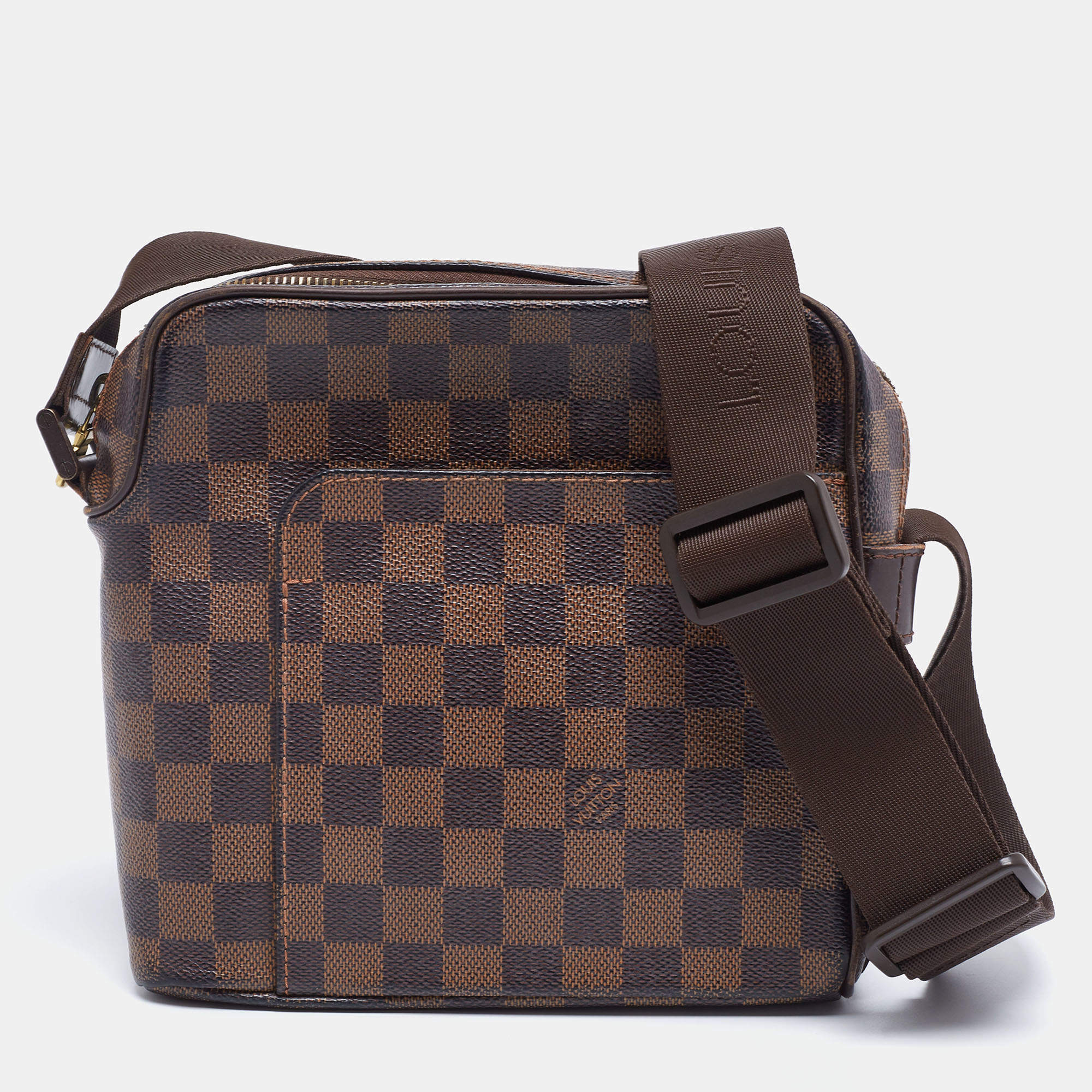 مملوكة مسبقًا Louis Vuitton Damier Ebene Canvas Olav Messenger PM Bag