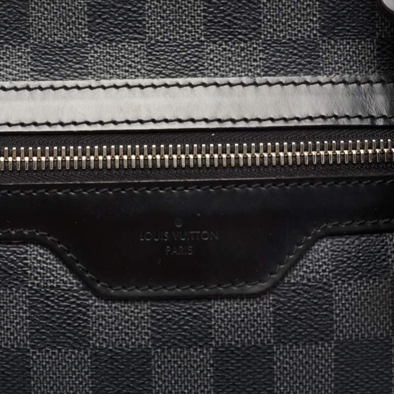 Louis Vuitton, Bags, Louis Vuitton Thomas N5828 Damier Graphite Canvas  Black Vi371 Unisex Should
