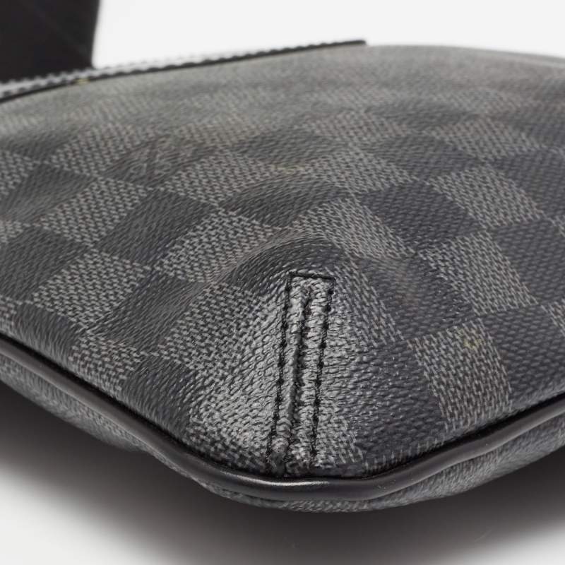 Louis Vuitton Damier Graphite Thomas Crossbody Messenger Leather ref.294519  - Joli Closet