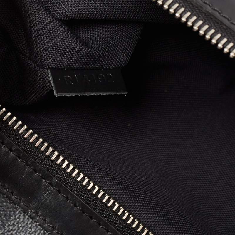 Louis Vuitton Black Damier Graphite Thomas Cloth ref.1010008