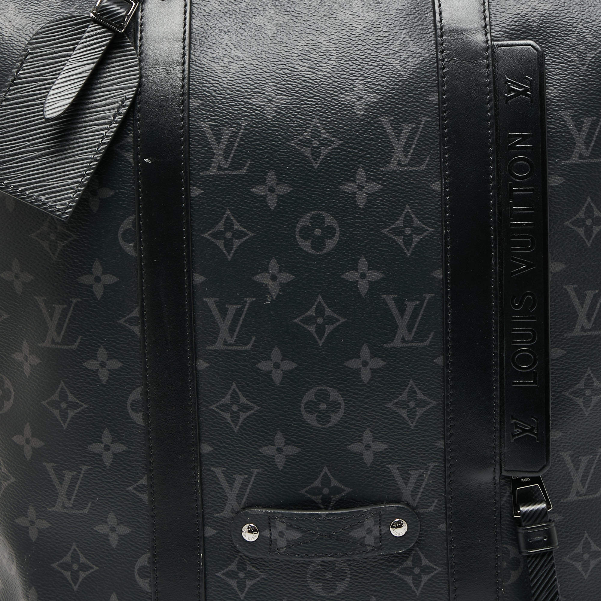 Louis Vuitton Tote Backpack Monogram Eclipse Canvas at 1stDibs