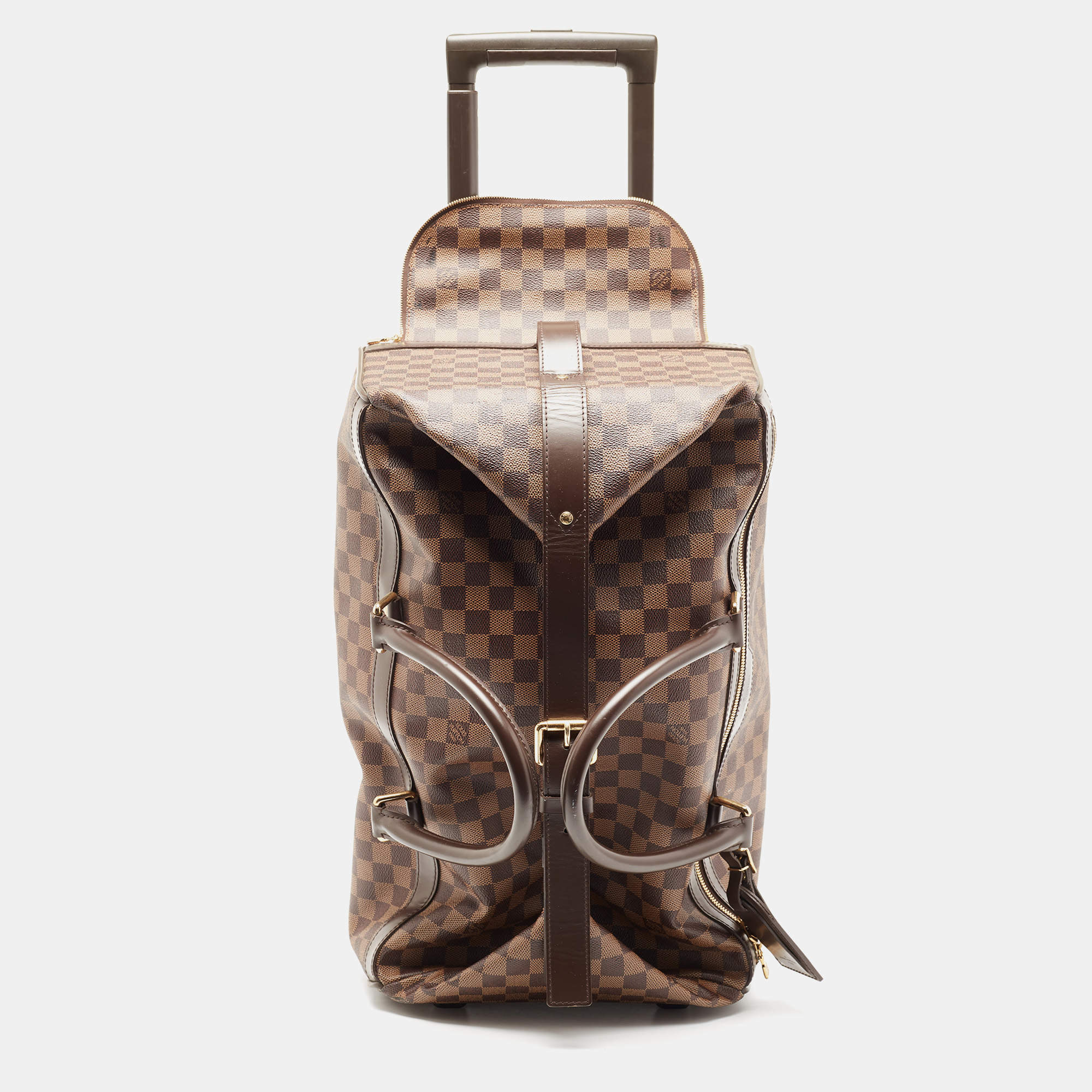 Louis Vuitton Damier Ebene Canvas Eole 50 Rolling Luggage Louis Vuitton