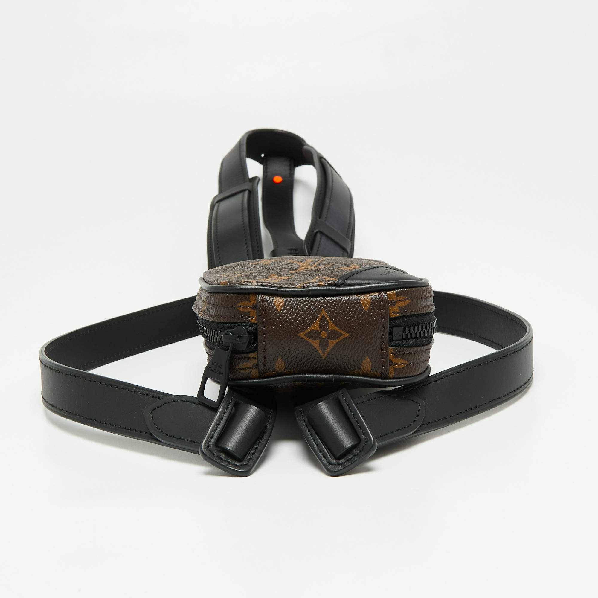 Louis Vuitton Utility Harness Monogram Brown in Coated Canvas with Orange  Black - US