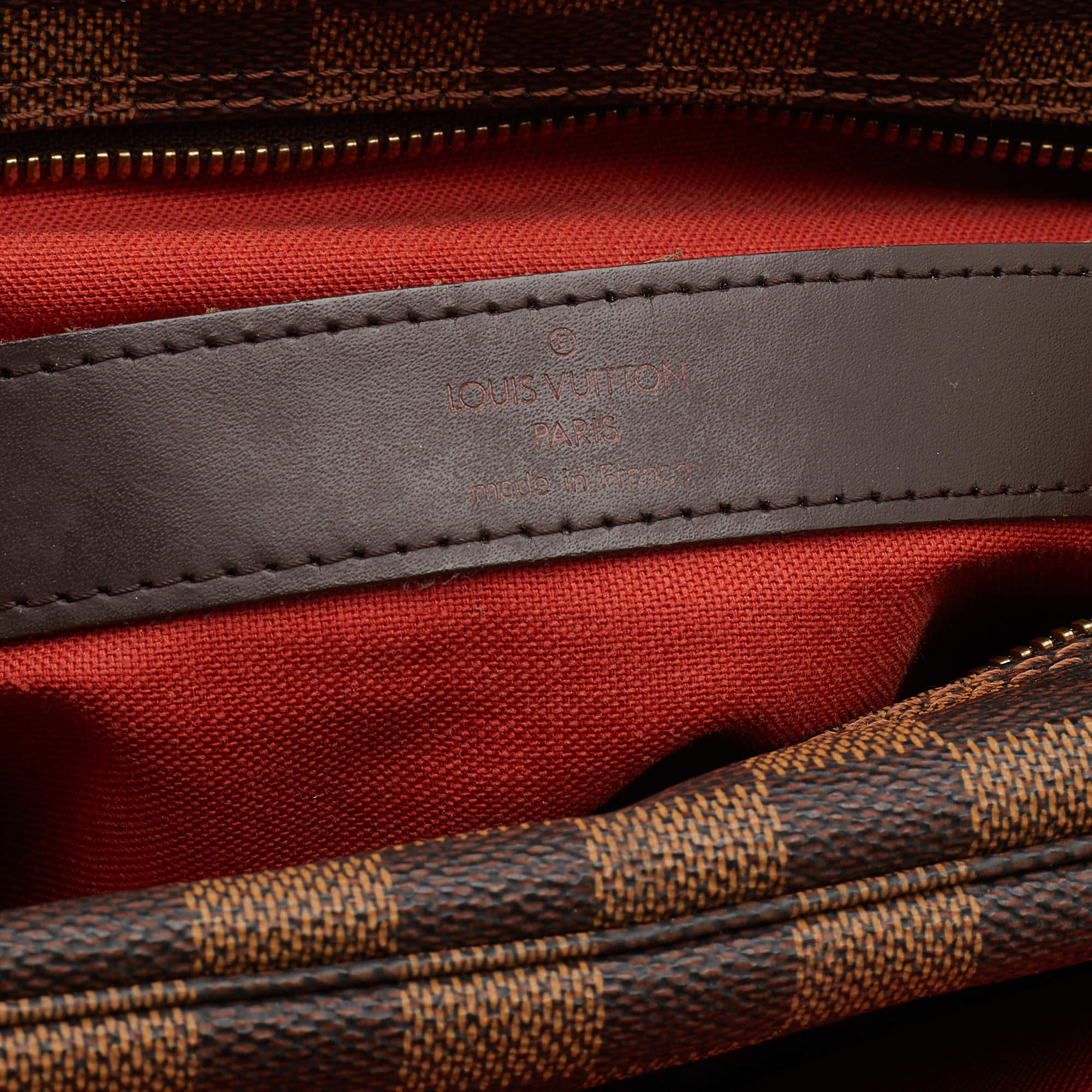 Louis Vuitton Damier Ebene Naviglio Brown Cloth ref.734660 - Joli Closet