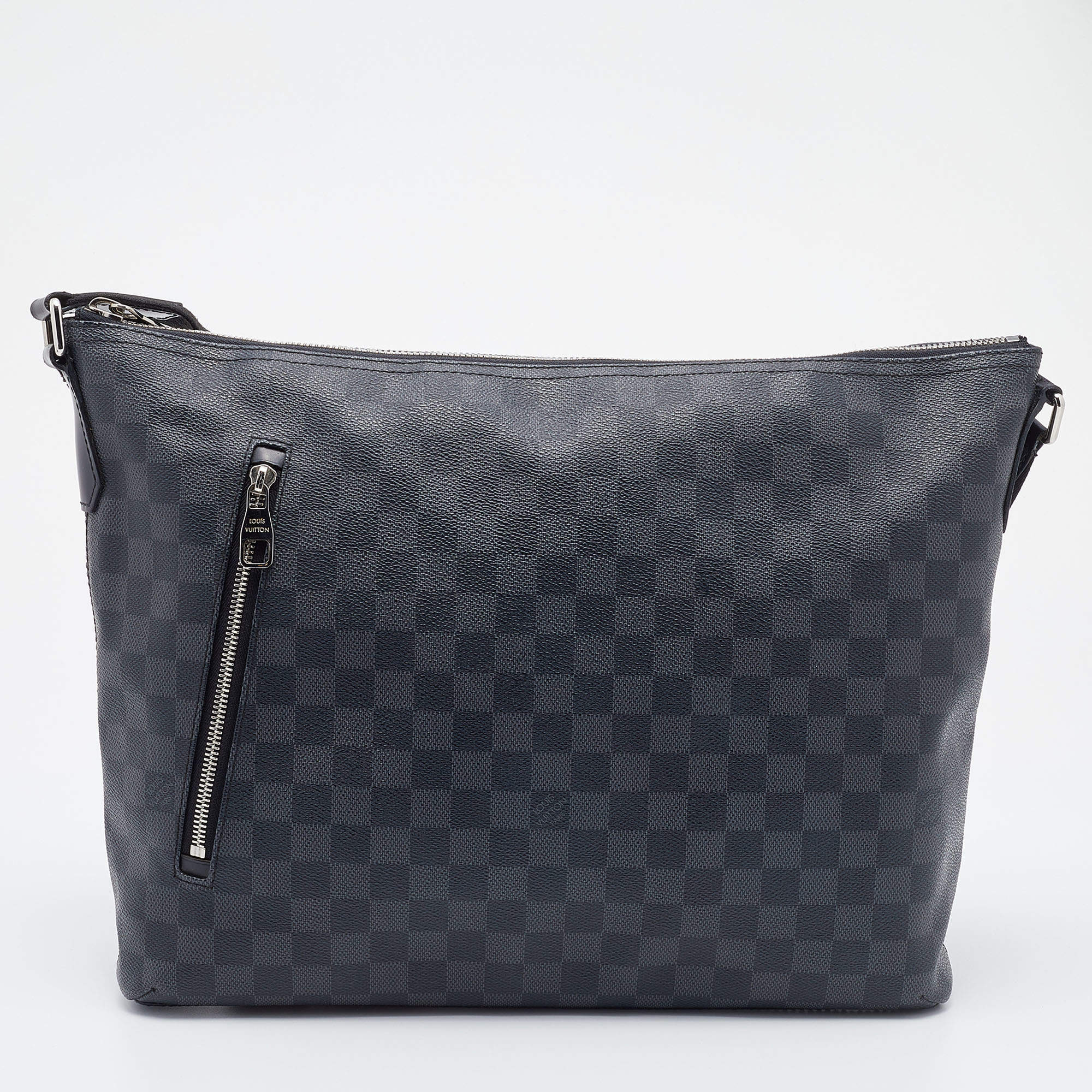 Louis Vuitton Mick MM Crossbody Messenger Bag In Damier Graphite Canvas