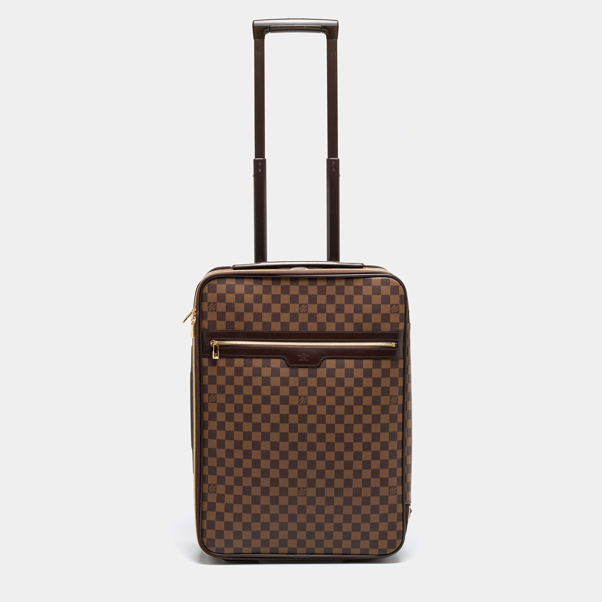 Louis Vuitton Damier Ebene Canvas Pegase 55 Luggage