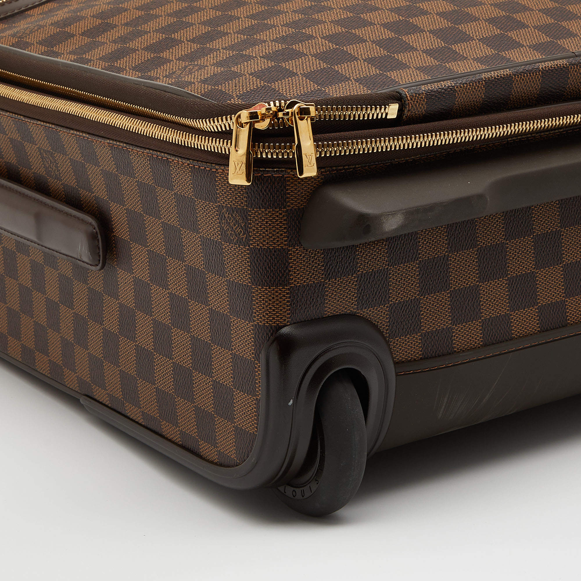 Authentic Louis Vuitton Damier Pegase 55 Travel Carry Bag N23294 LV 5444E