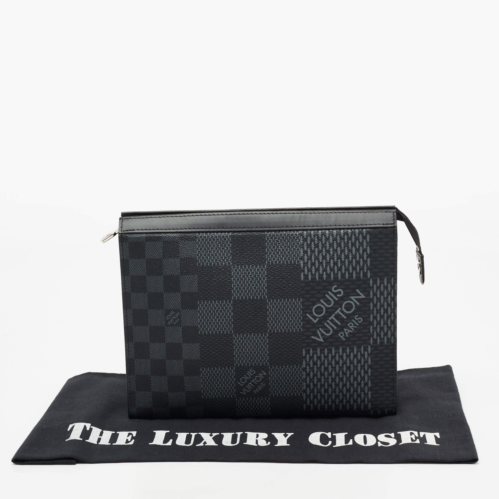 Louis Vuitton Damier Graphite Pochette Voyage MM Louis Vuitton | The Luxury  Closet