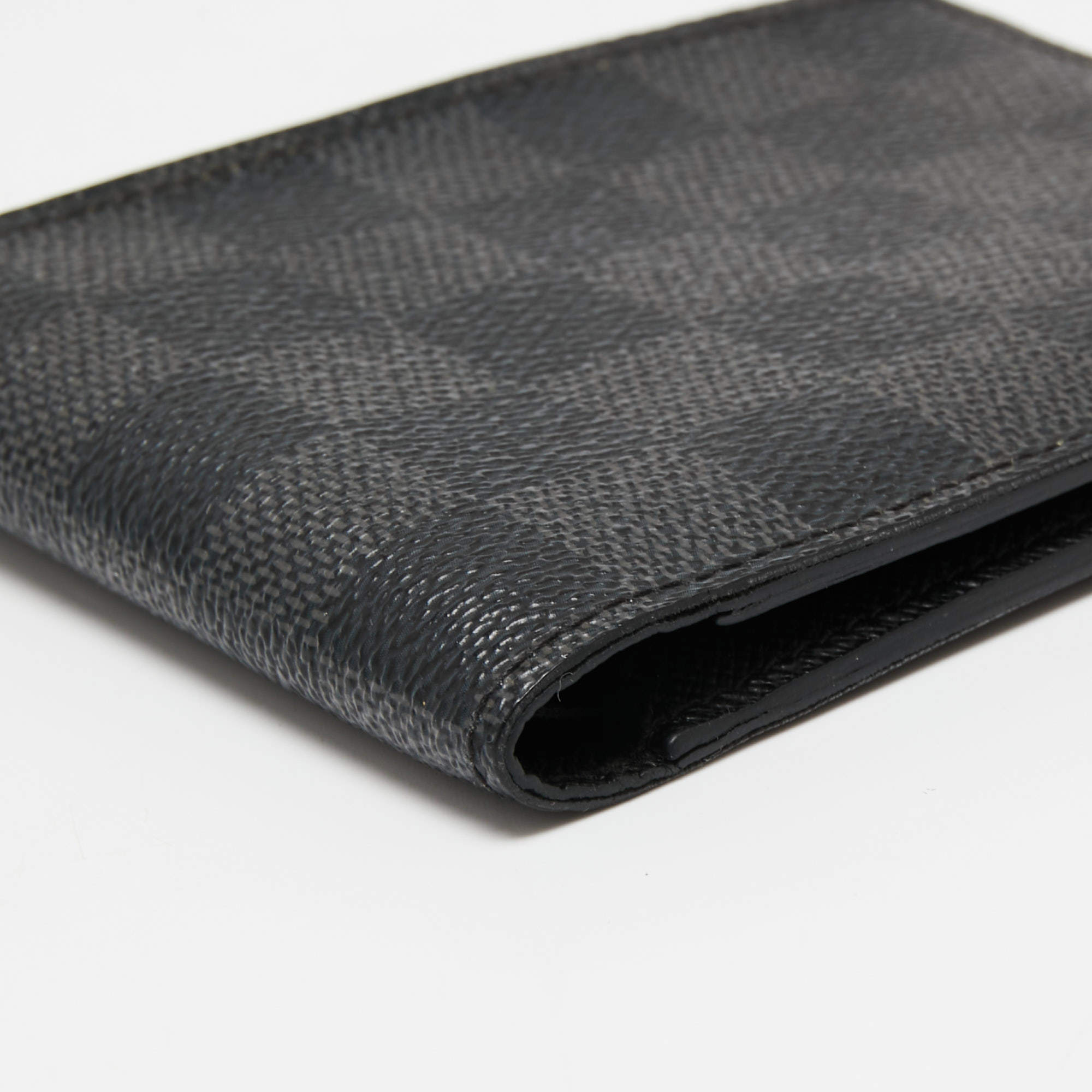 Louis Vuitton Multiple Wallet Limited Edition Damier Graphite Black 1781632