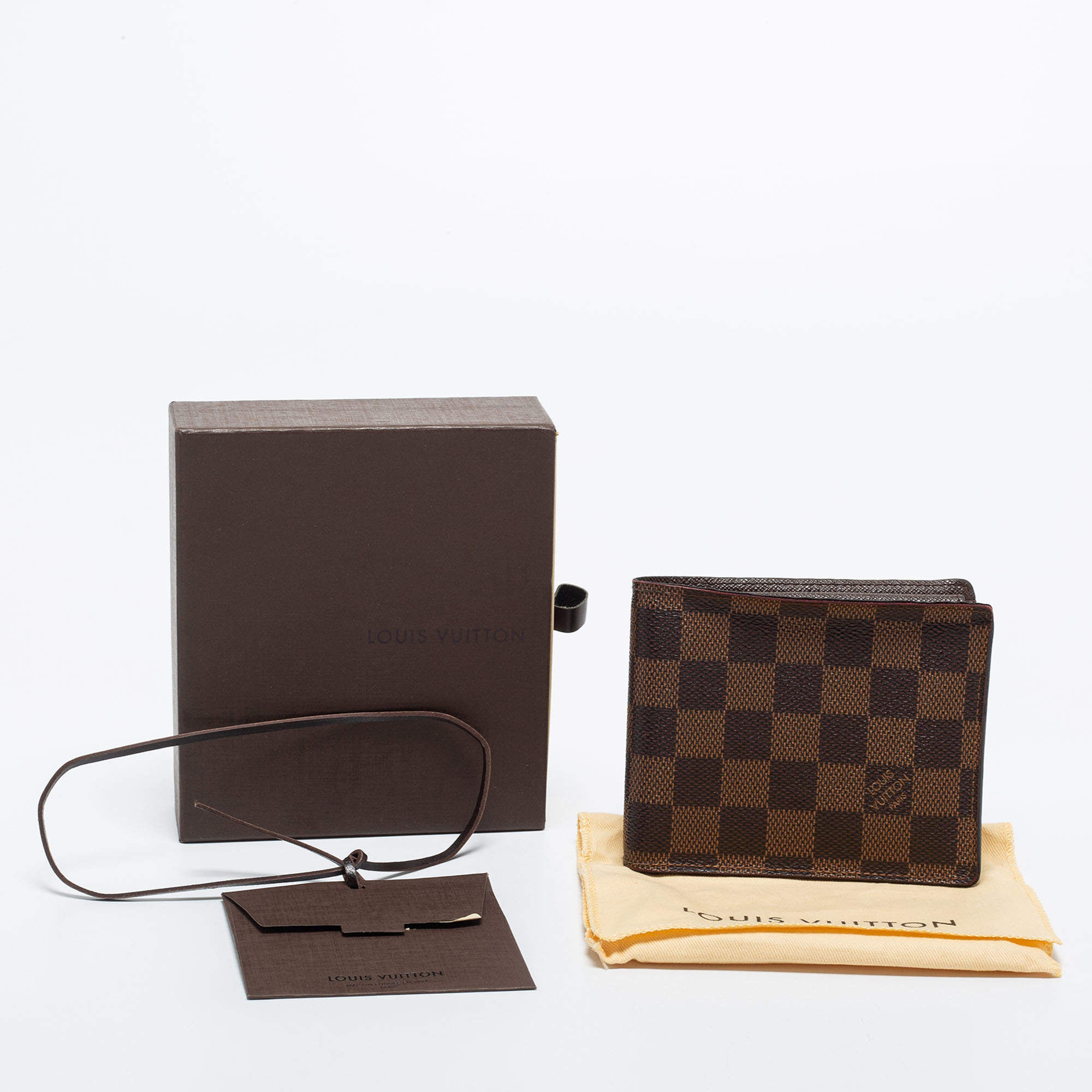 Louis Vuitton Damier Ebene Florin Wallet Louis Vuitton | The Luxury Closet