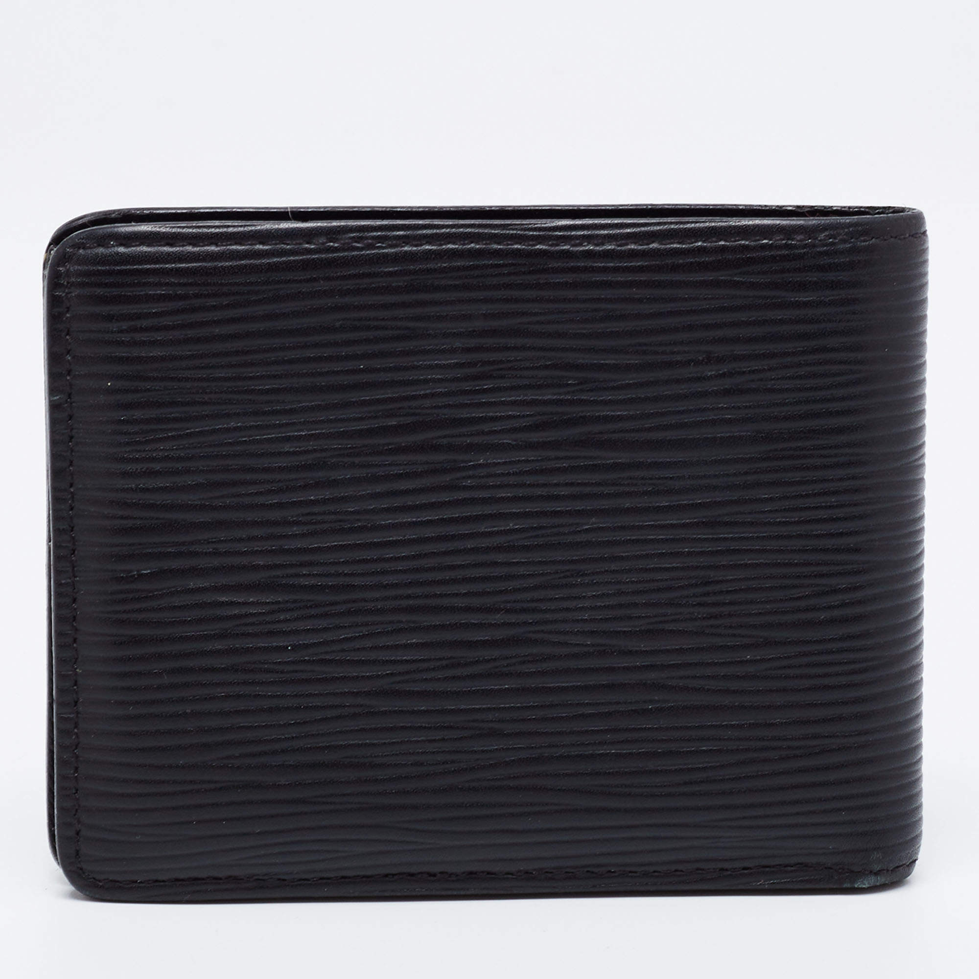 Louis Vuitton Slender Wallet Hexagonal FIFA World Cup Noir in Epi Leather  with Silver-Tone - US