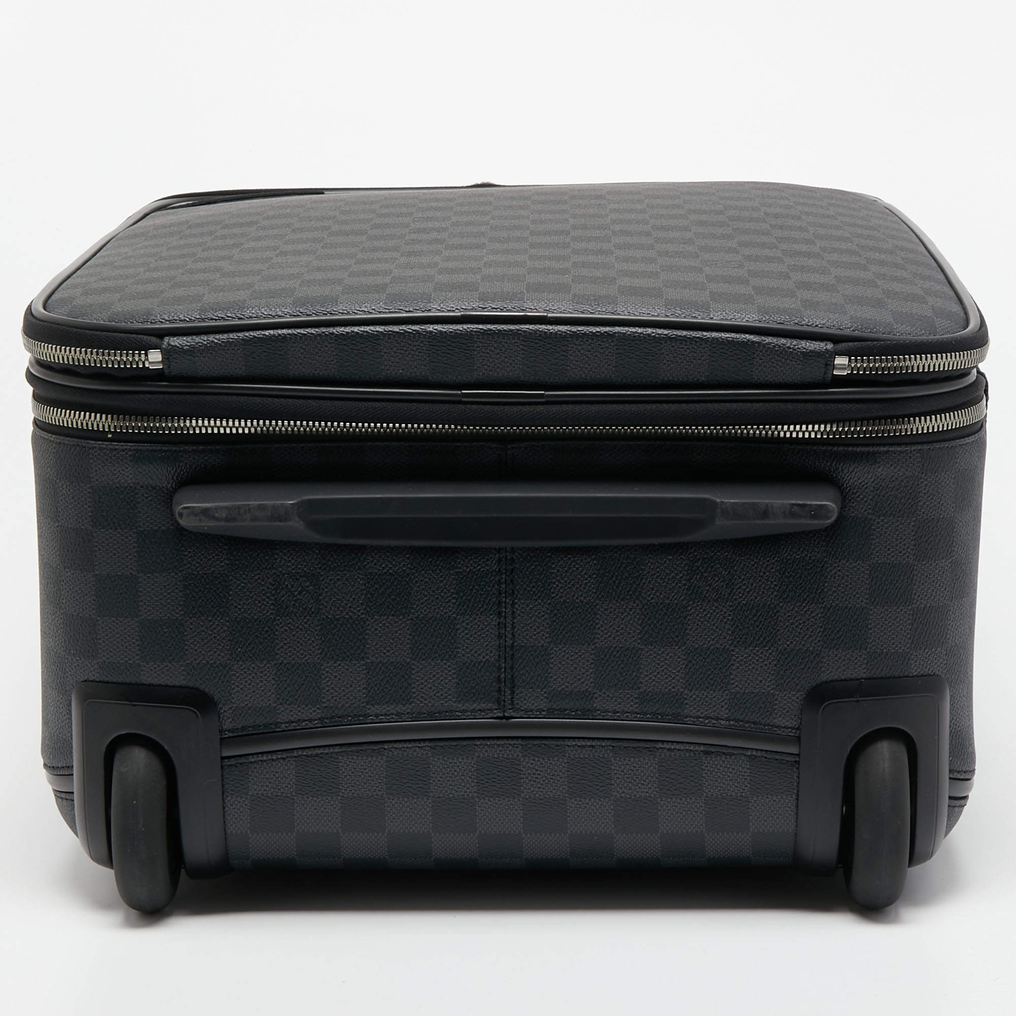 Used Black Louis Vuitton Black Epi Leather Pegase 50cm Suitcase