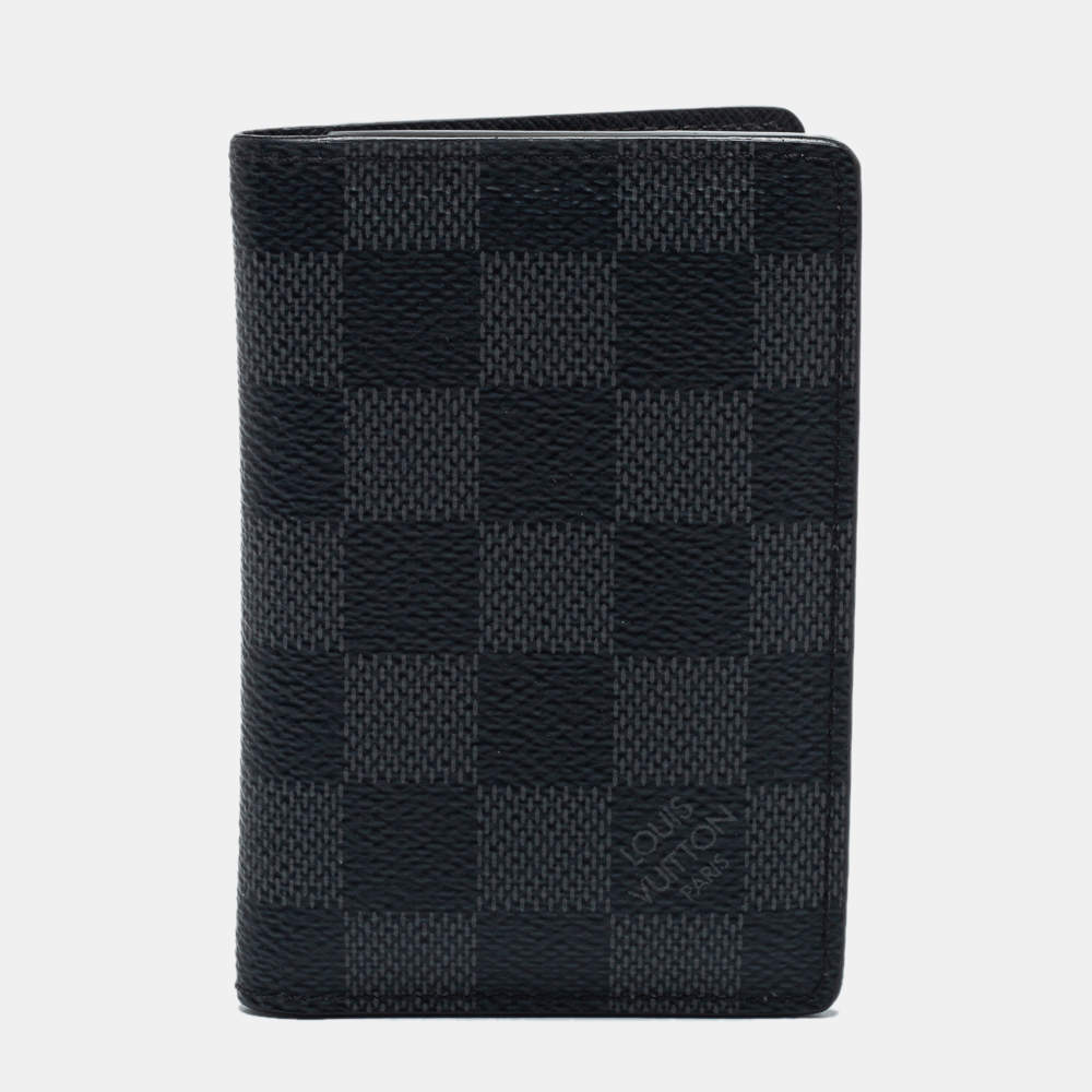 مملوكة مسبقًا Louis Vuitton Damier Graphite Canvas Pocket Organiser