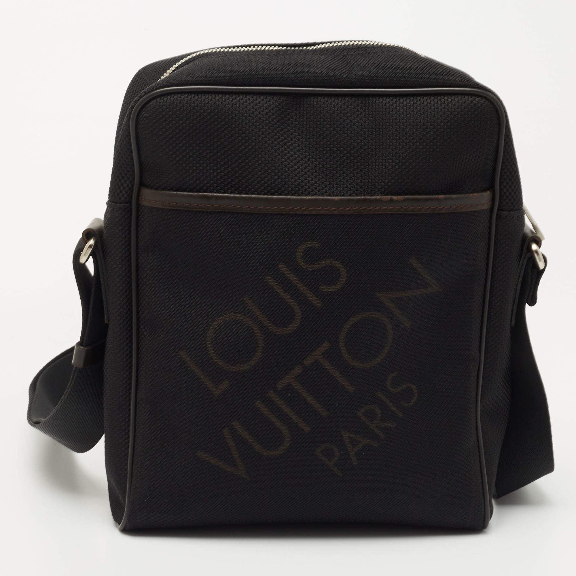Citadin cloth bag Louis Vuitton Brown in Cloth - 35645424
