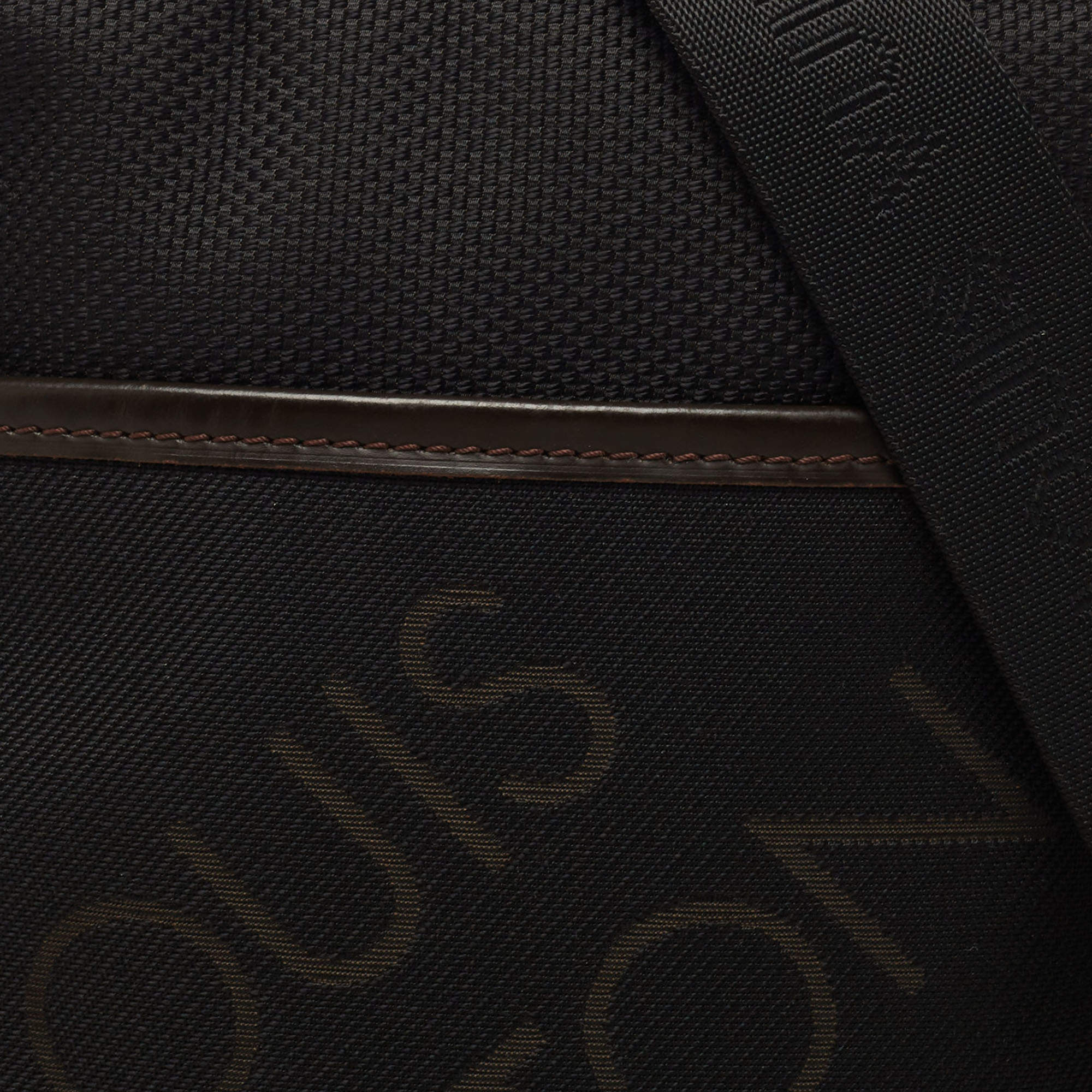 Louis Vuitton Black Canvas and Leather Geant Citadin Messenger Bag Louis  Vuitton | The Luxury Closet