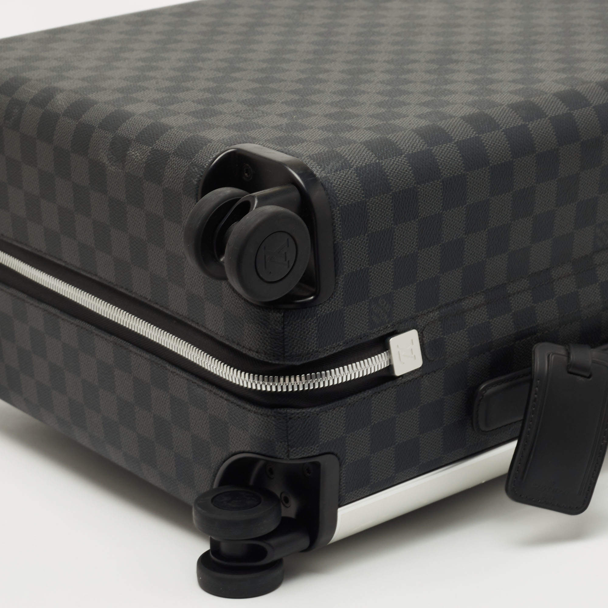 Louis Vuitton Monogram Eclipse Horizon 55 Suitcase at 1stDibs