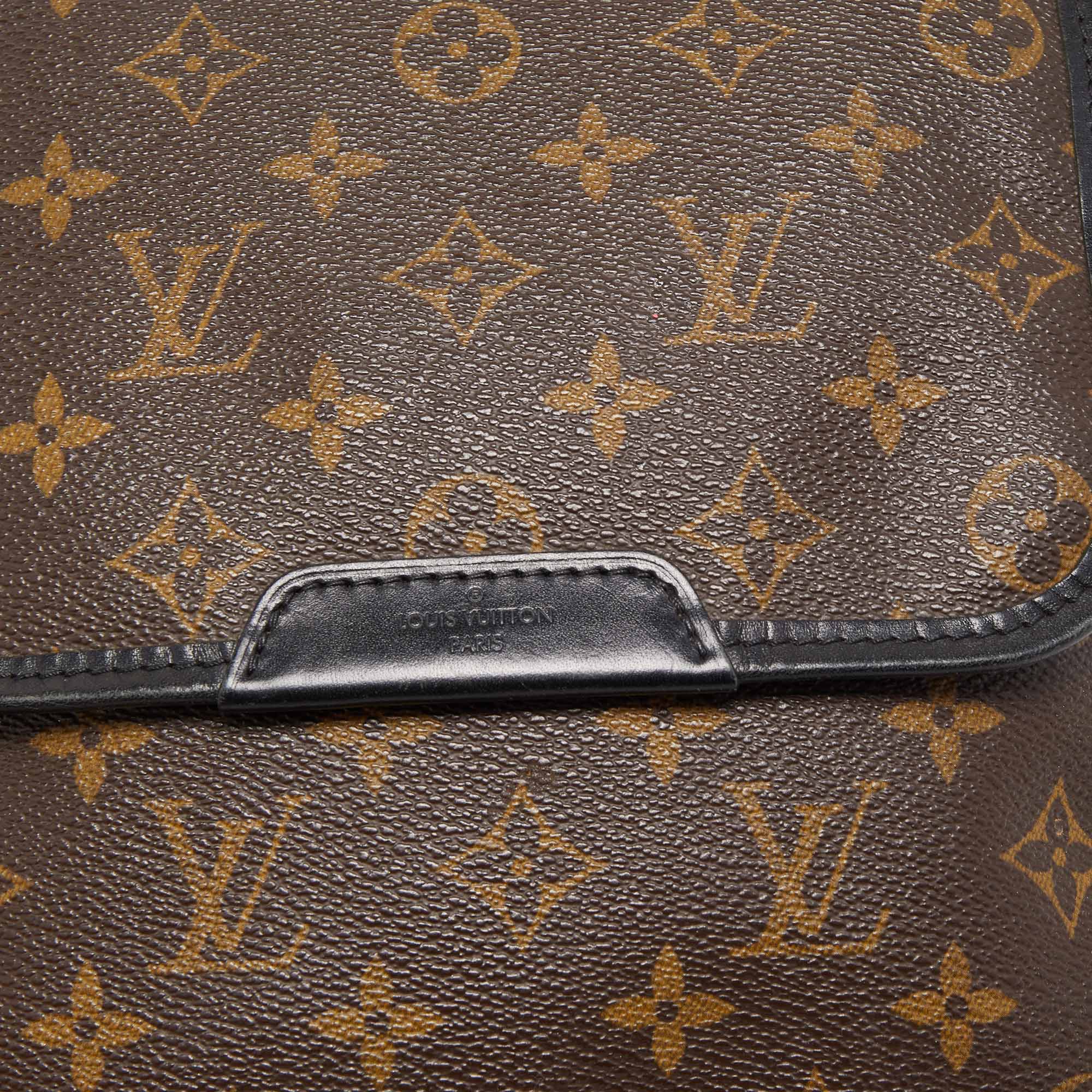Louis Vuitton Vintage - Macassar Bass MM Bag - Brown - Monogram