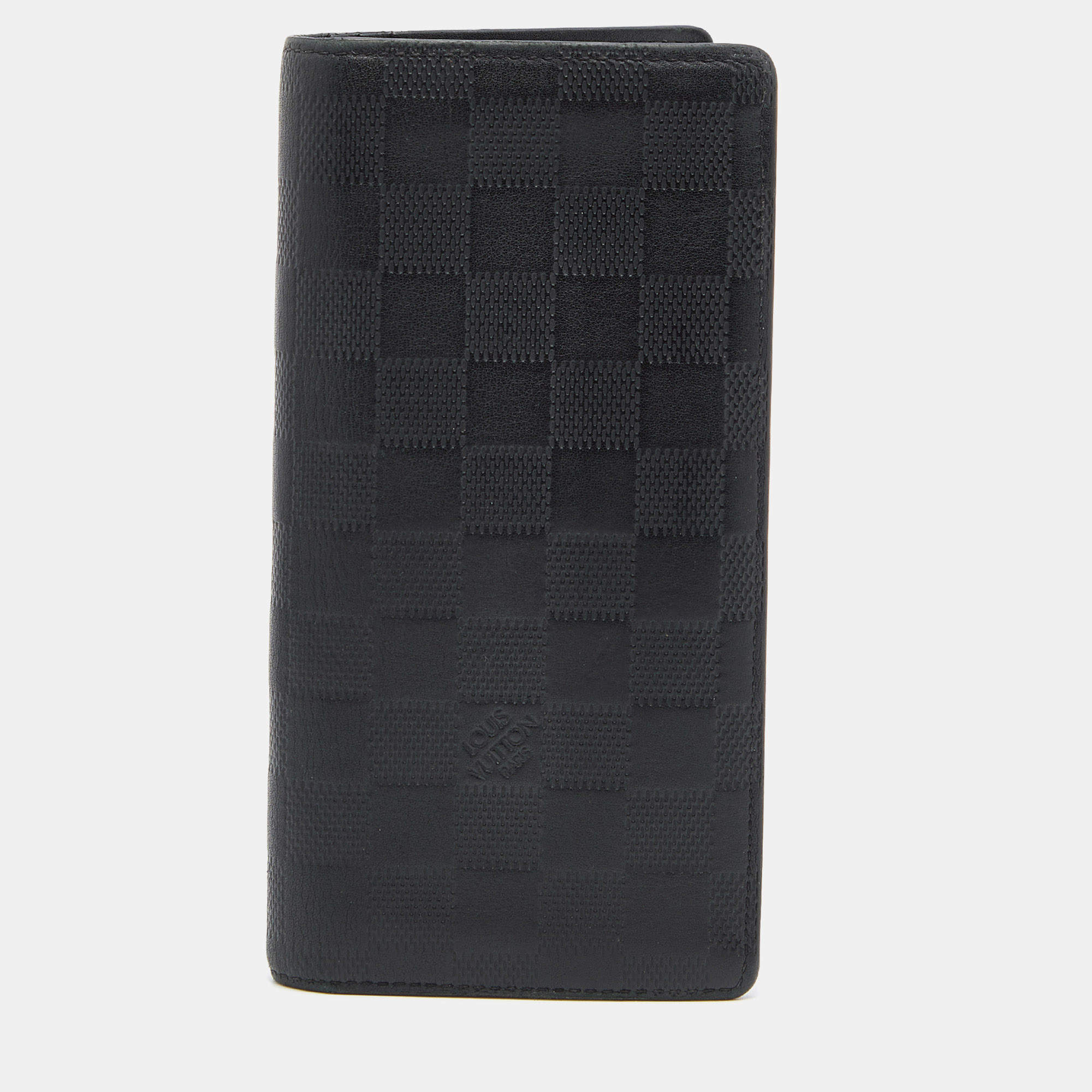 Louis Vuitton Brazza Wallet Onyx Damier Infini