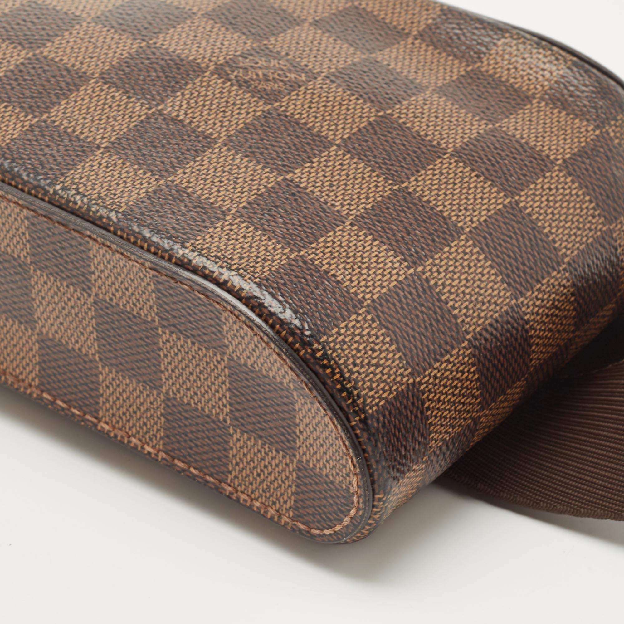 Louis Vuitton // Brown Damier Geant Canvas Leather Archer Waist Bag //  AR0056 // Pre-Owned - Marque Supply - Touch of Modern
