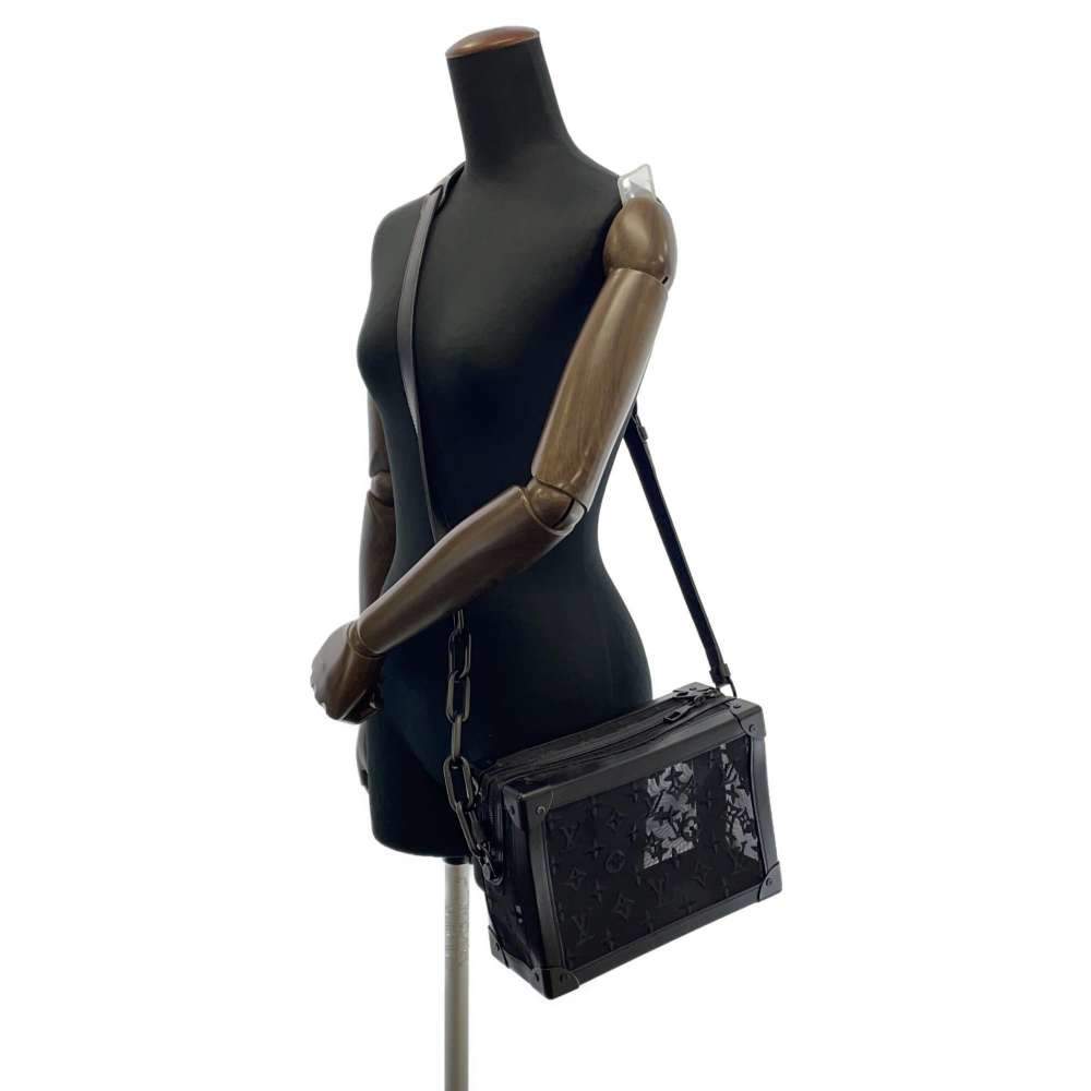 LOUIS VUITTON Soft Trunk Shoulder Crossbody Bag M45074 Mesh