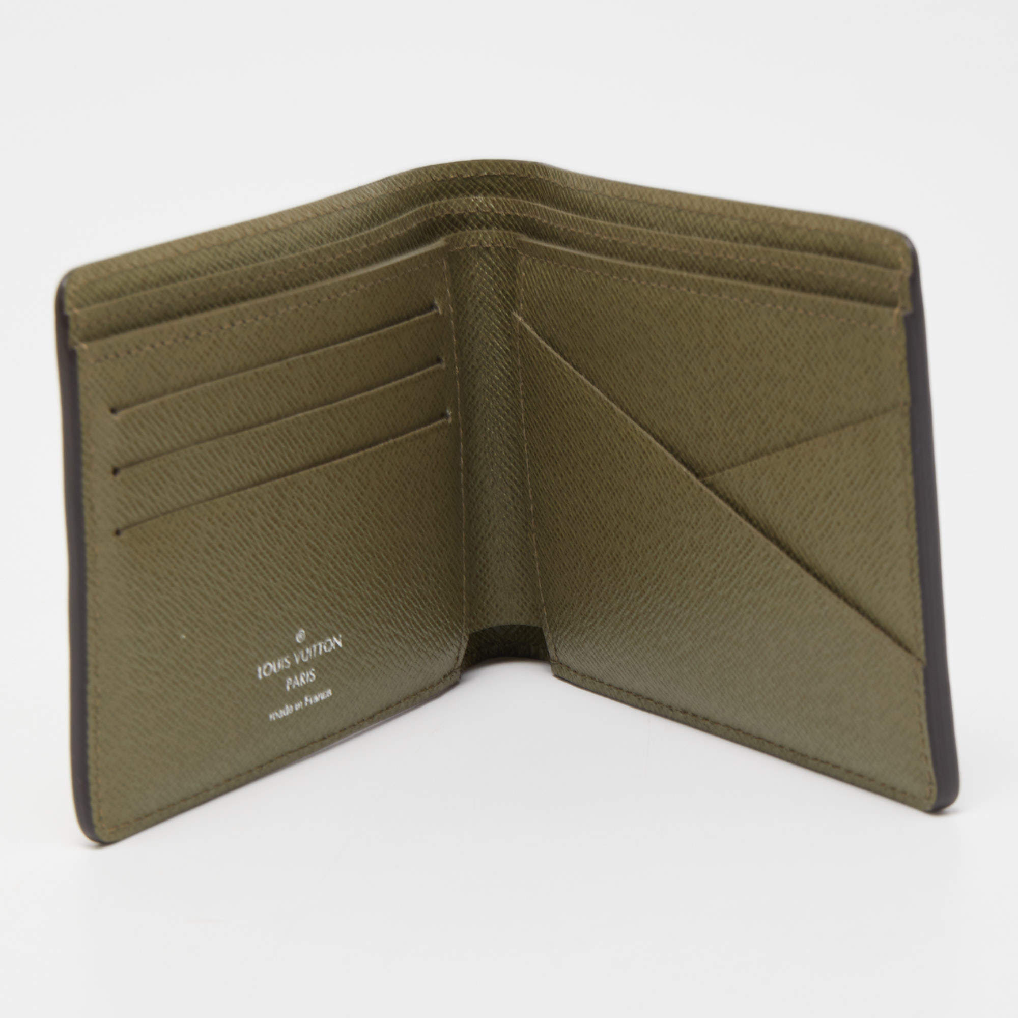 Louis Vuitton 2ID Wallet - Green EPI Leather