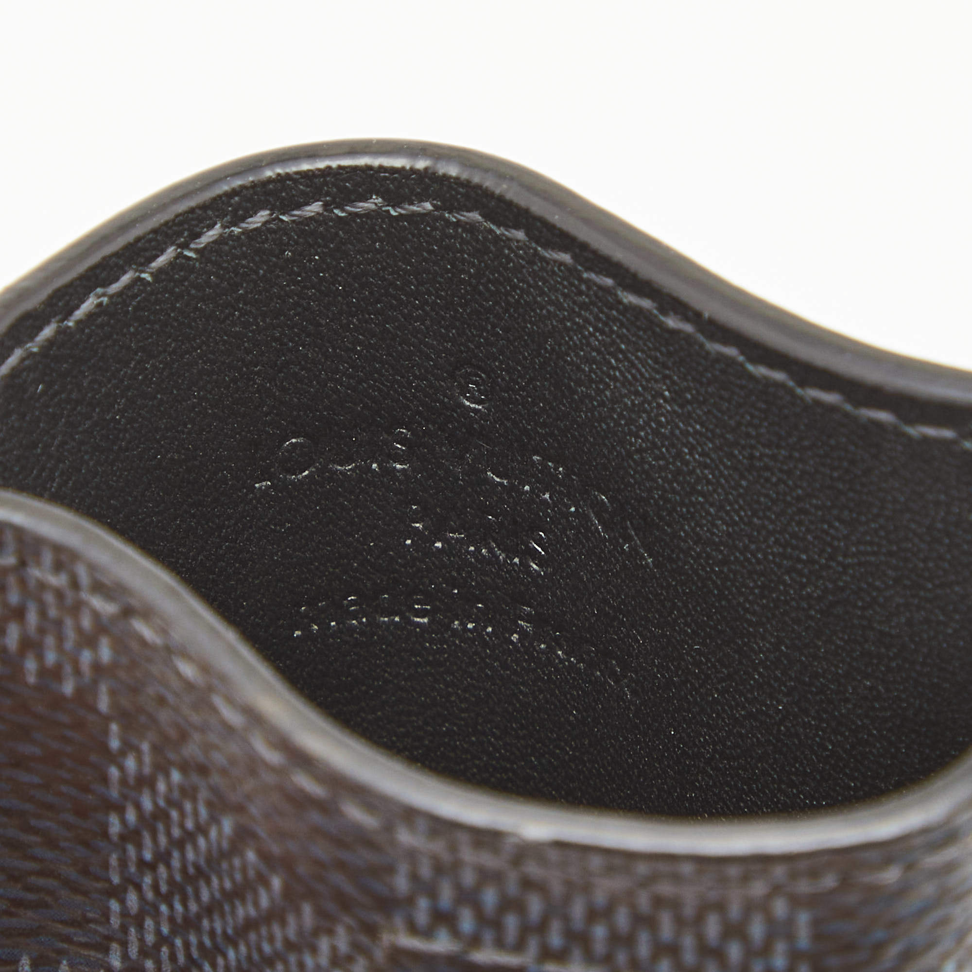 Louis Vuitton DAMIER Monogram Unisex Canvas Leather Logo Money Clips  (N60246)