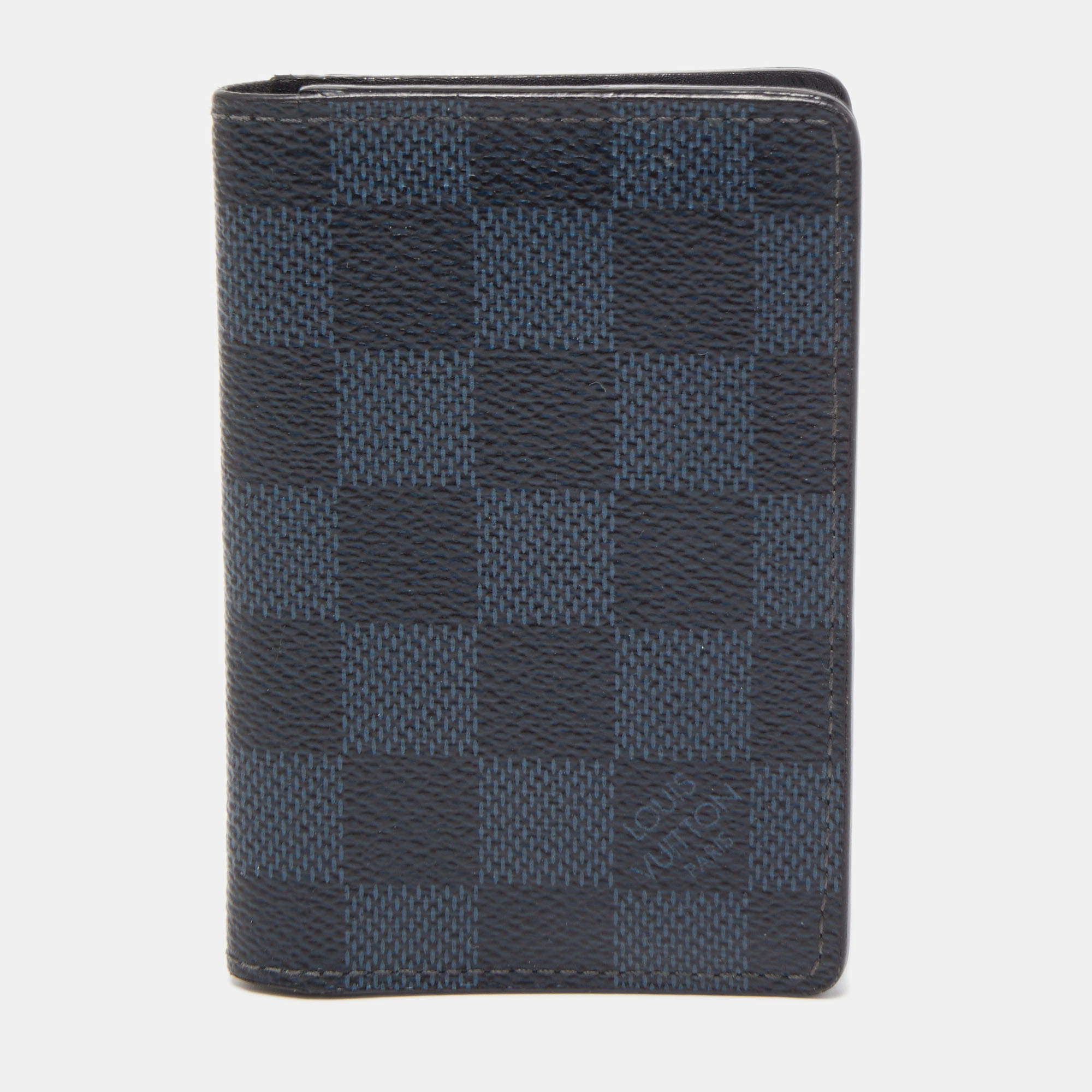 Louis Vuitton Damier Cobalt Canvas Pocket Organizer