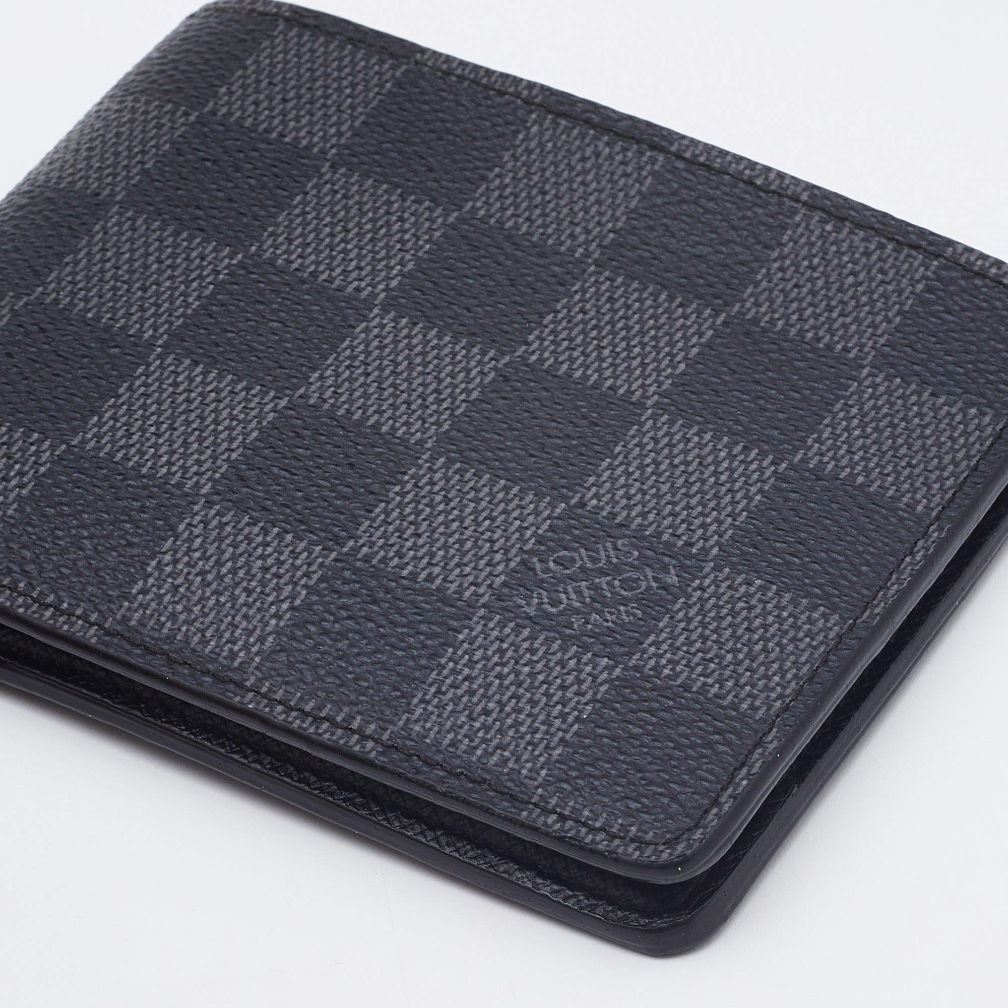 Louis Vuitton Men's Damier Graphite Canvas Bifold Wallet – Luxuria & Co.