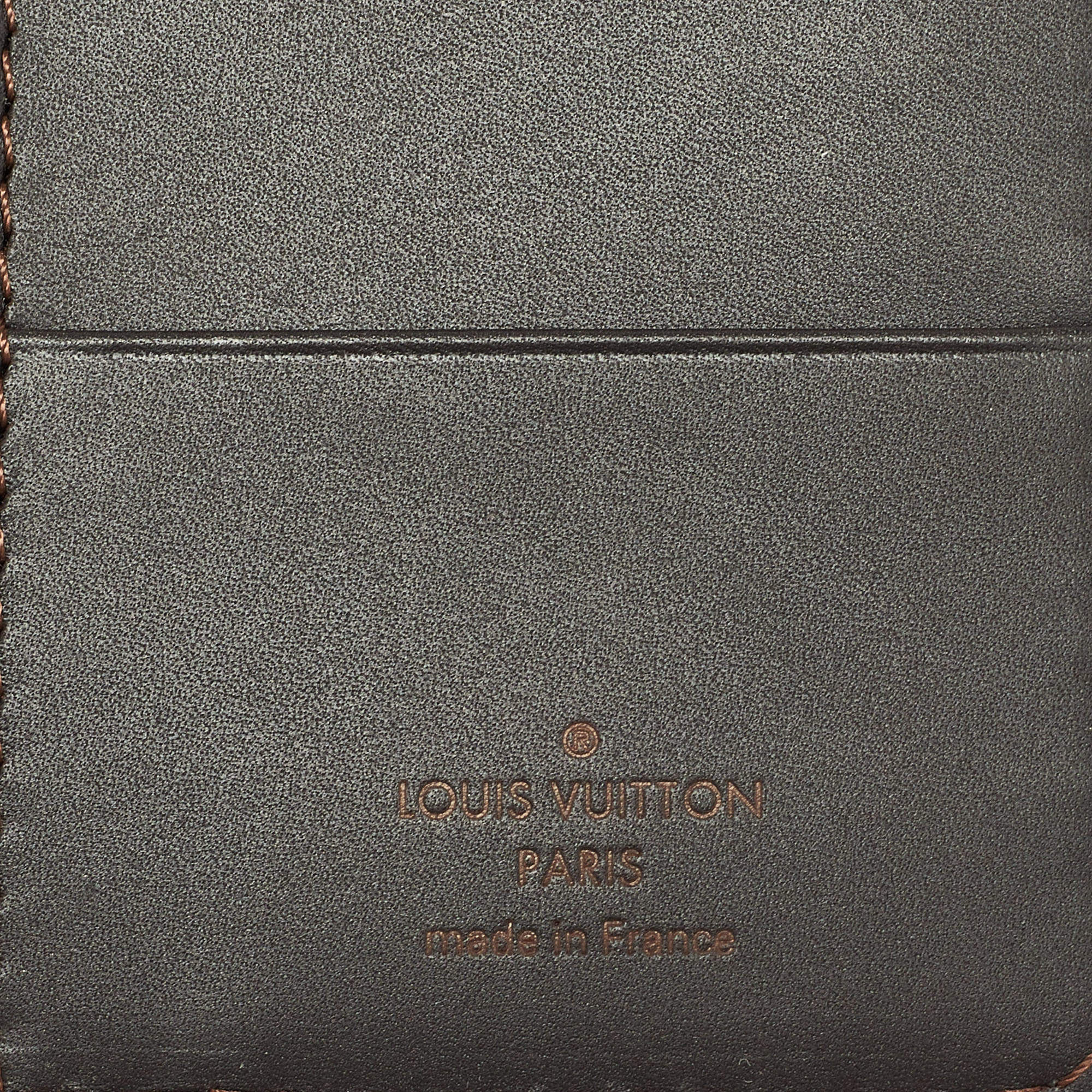 Louis Vuitton Coffee Utah Leather Pocket Organizer Louis Vuitton