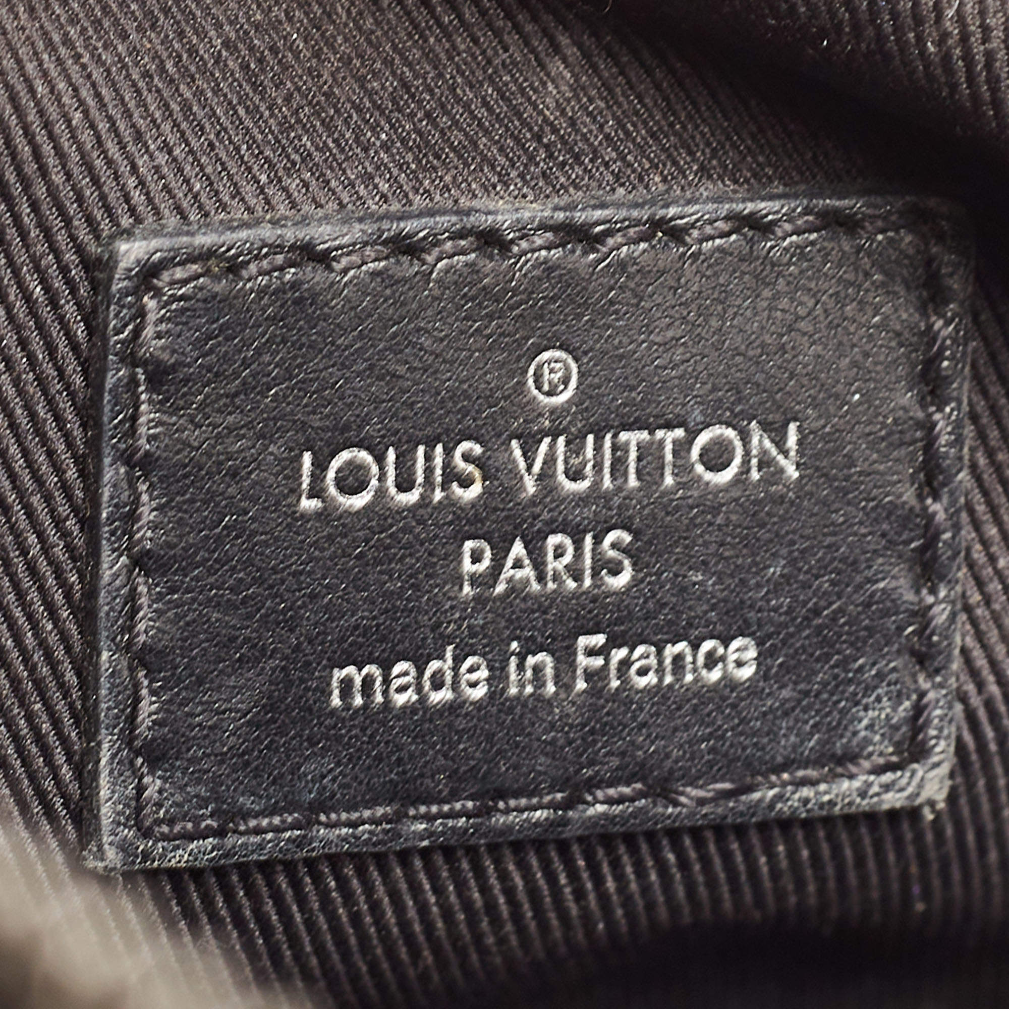 Louis Vuitton Soft Trunk Bag Monogram Eclipse Canvas Black 21794062