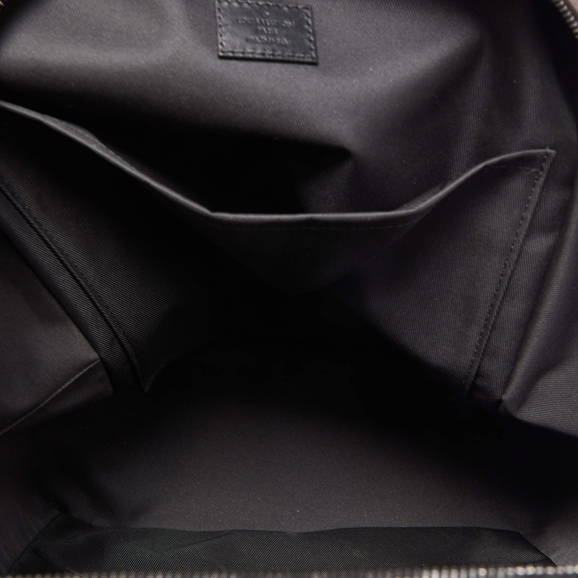 Louis Vuitton LV Unisex Dean Backpack Blue Monogram Macassar Coated Canvas  Cowhide Leather - LULUX
