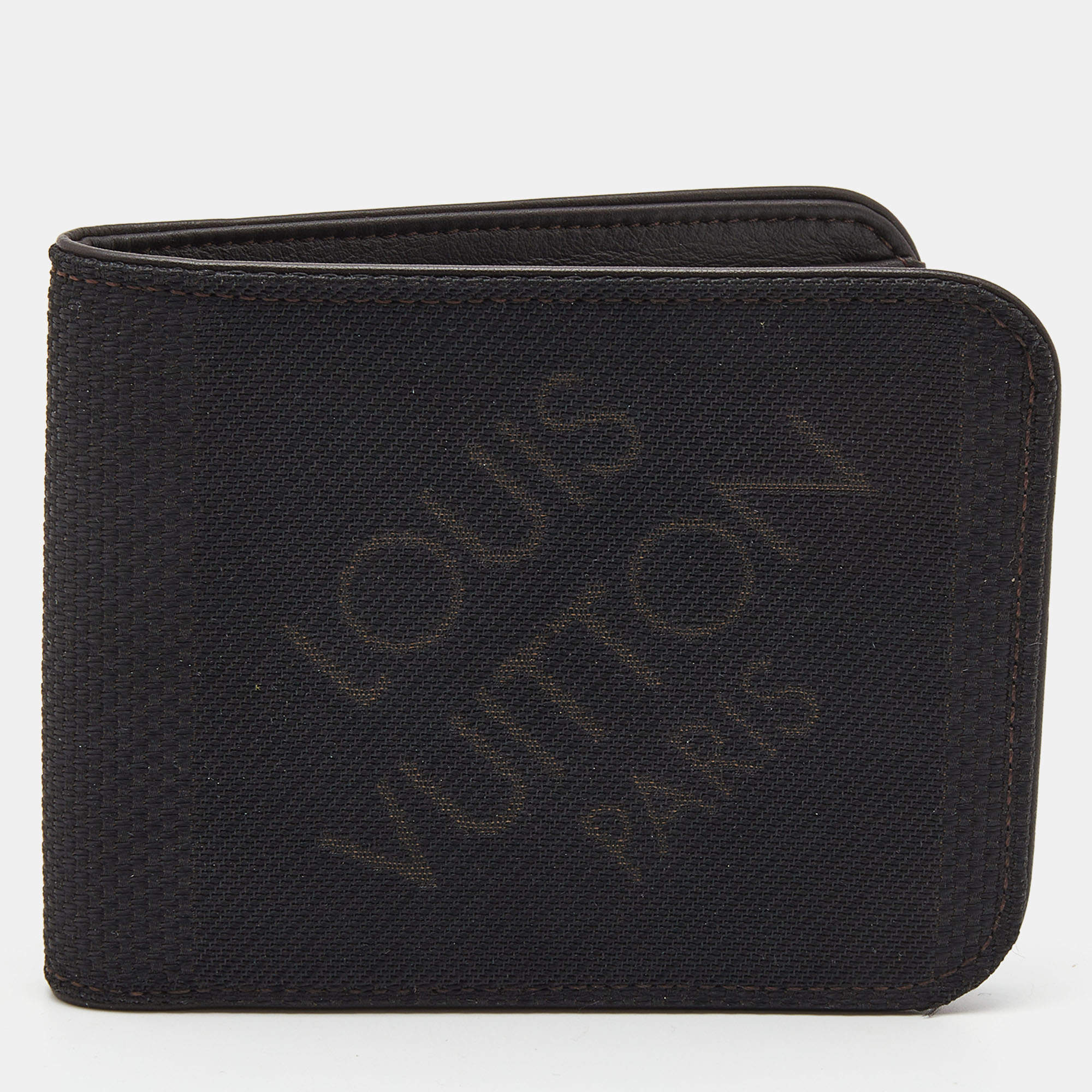 Louis Vuitton Black Damier Geant Canvas Bifold Wallet