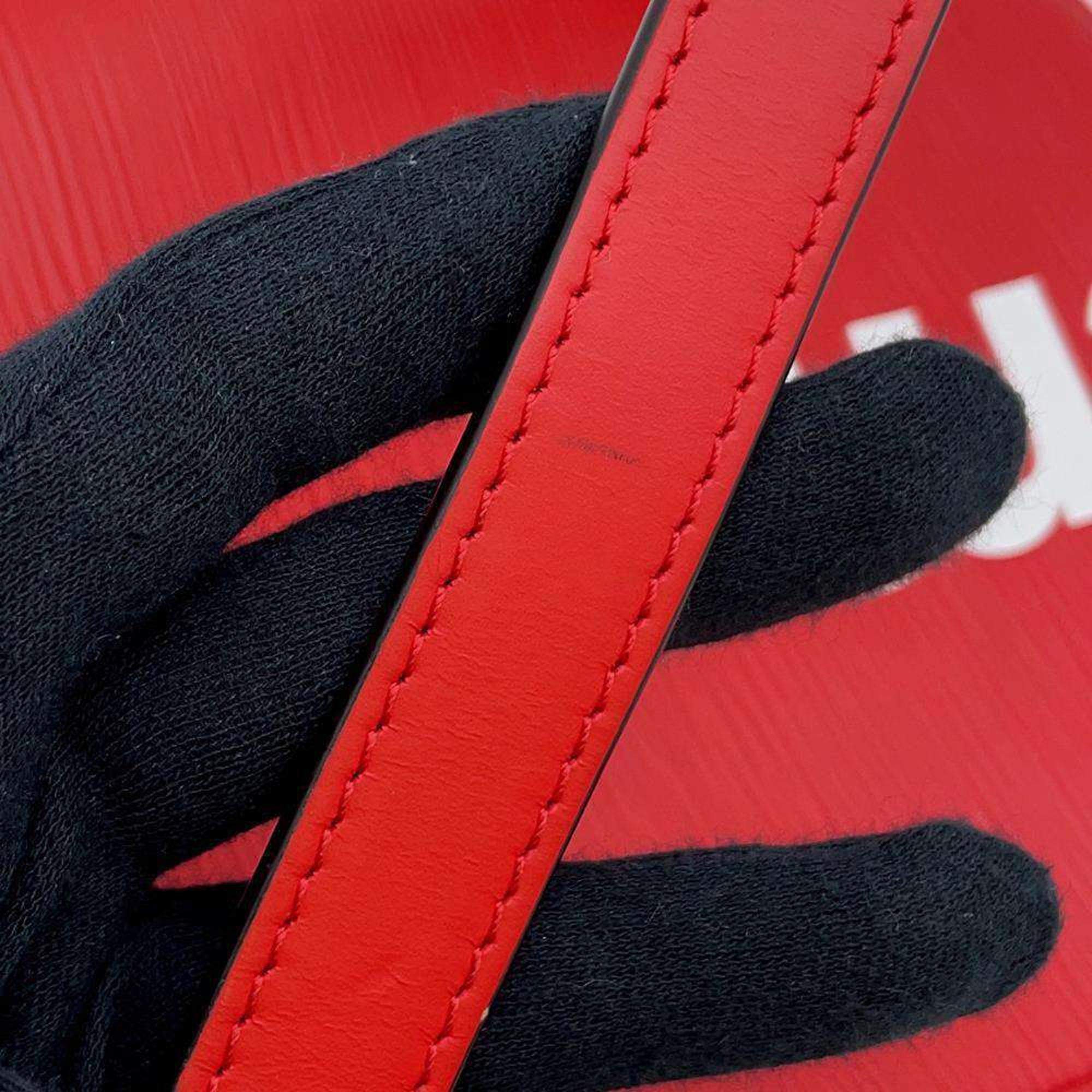 Louis Vuitton X Supreme Red Epi Leather Danube Messenger Bag Louis Vuitton  | The Luxury Closet