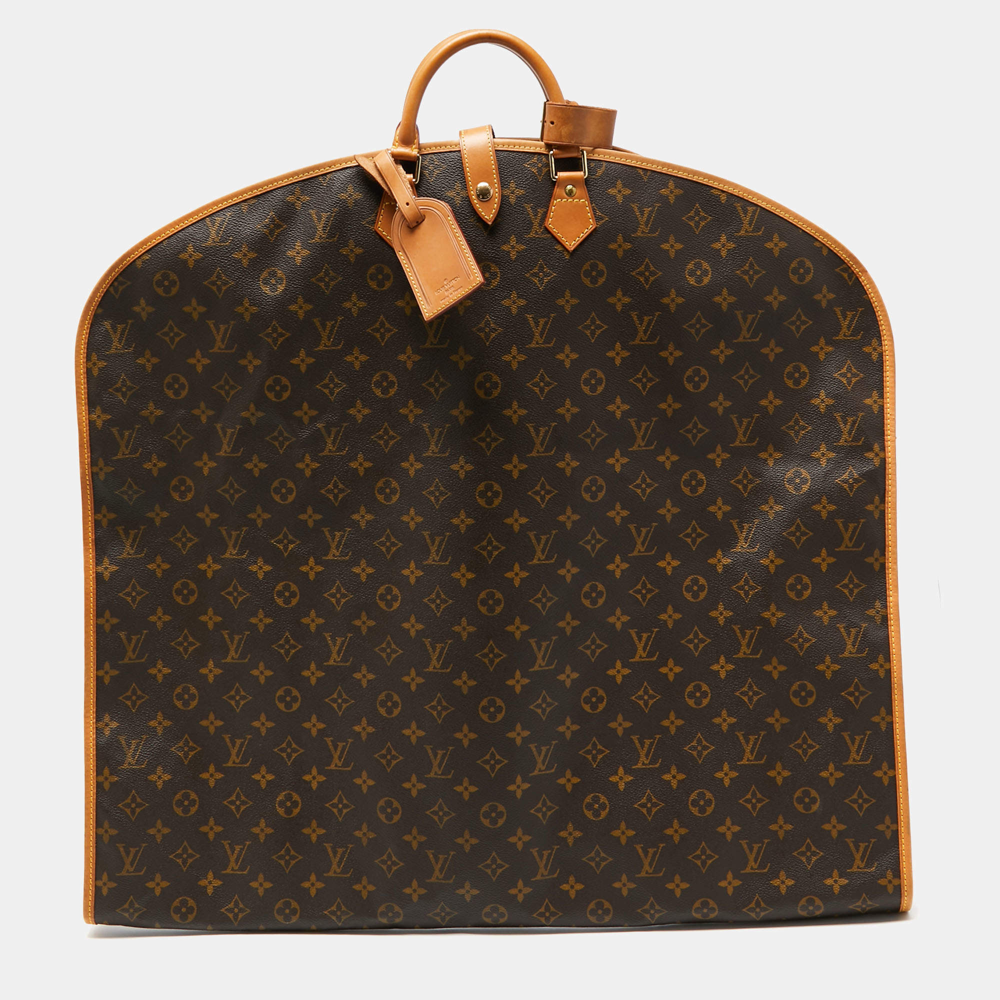 Pre Owned Louis Vuitton Monogram Canvas Garment Cover Bag