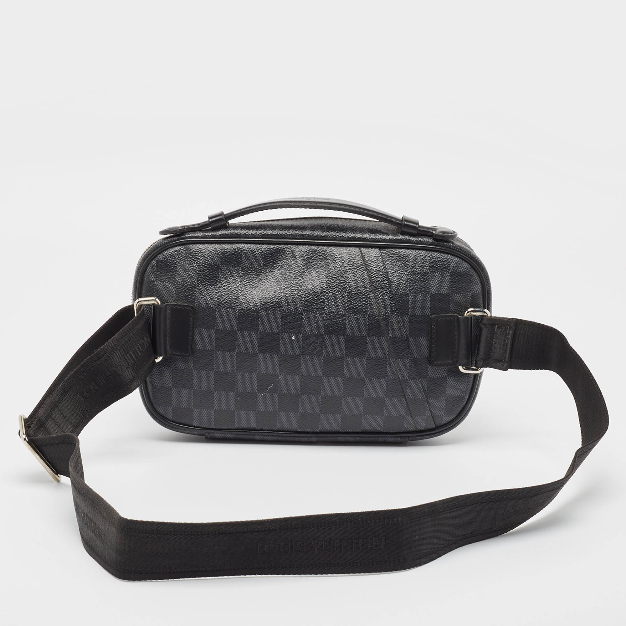 Louis Vuitton Damier Graphite Canvas Ambler Fanny Pack Louis Vuitton TLC