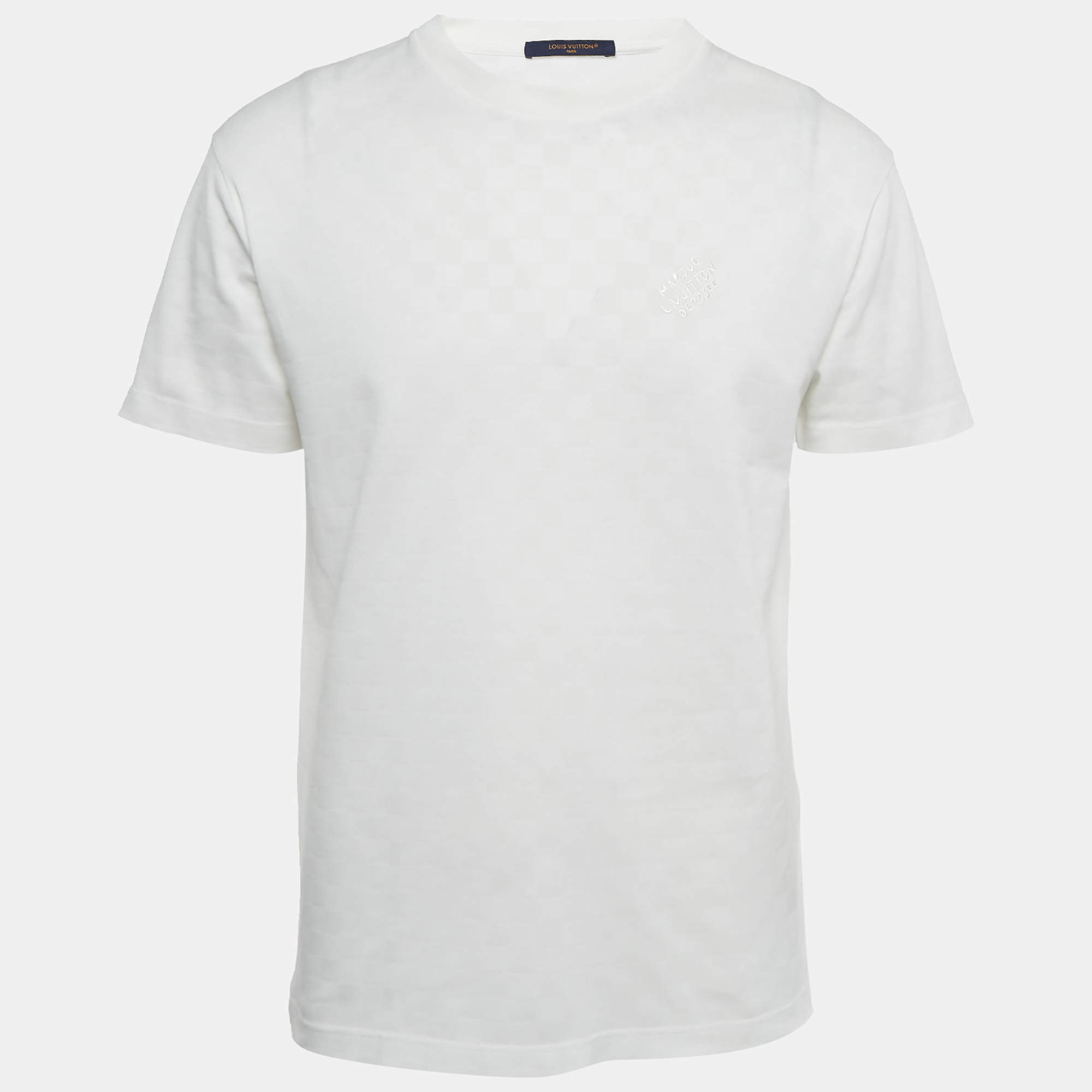 Louis Vuitton ホワイト Tシャツ M Louis Vuitton ホワイト Tシャツ M