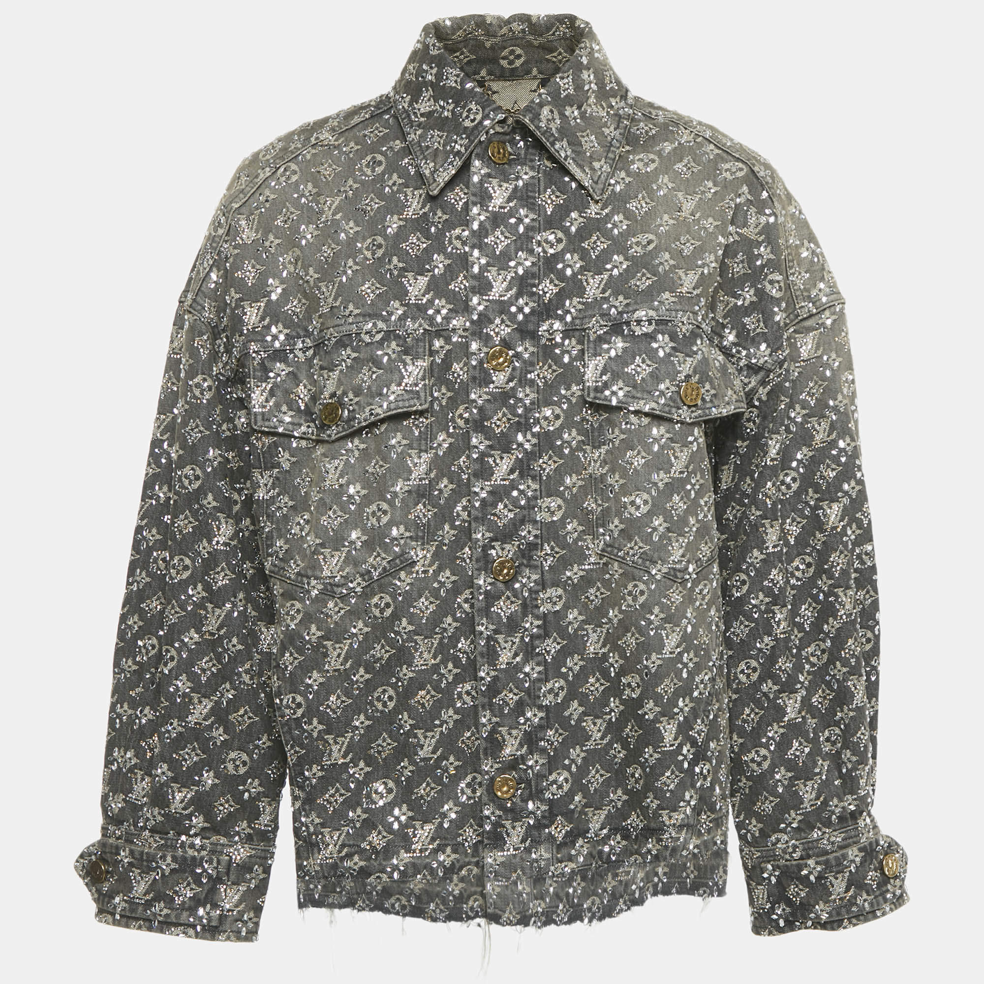 Louis Vuitton CHEMISE ML M ダークグレー Louis Vuitton CHEMISE ML M ダークグレー louis-vuitton--