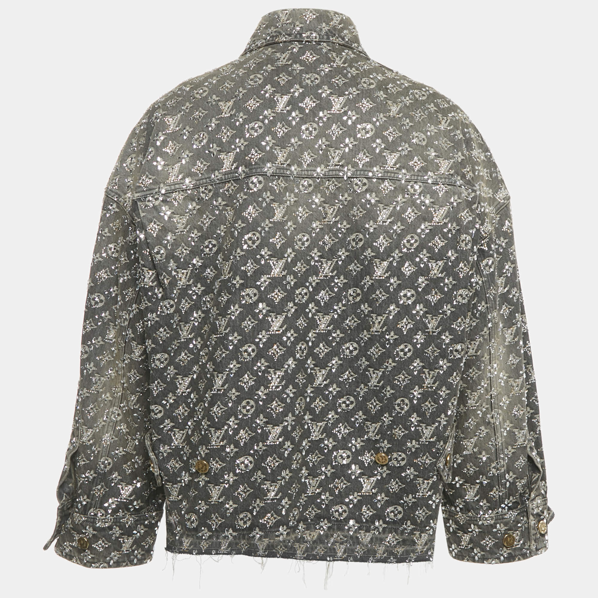 パーカー・フーディ Louis Vuitton | LV HYBRID HOODIE DENIM JACKET - 1AAGP8 Louis Vuitton Hybrid Hoodie Denim Jacket
