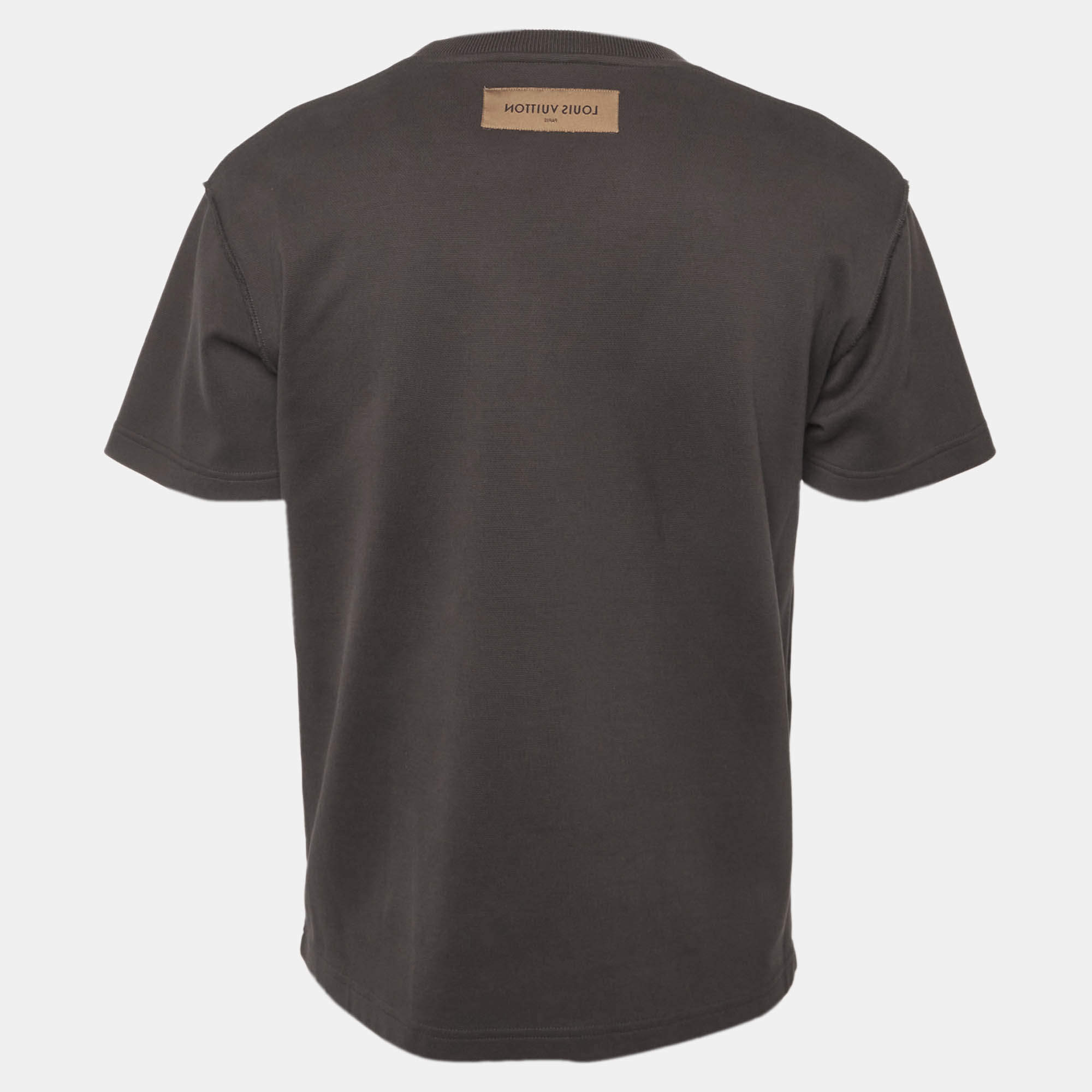 Louis Vuitton ダークグレー ポロシャツ XL Short-Sleeved Signature Polo Shirt - Ready to Wear | LOUIS VUITTON