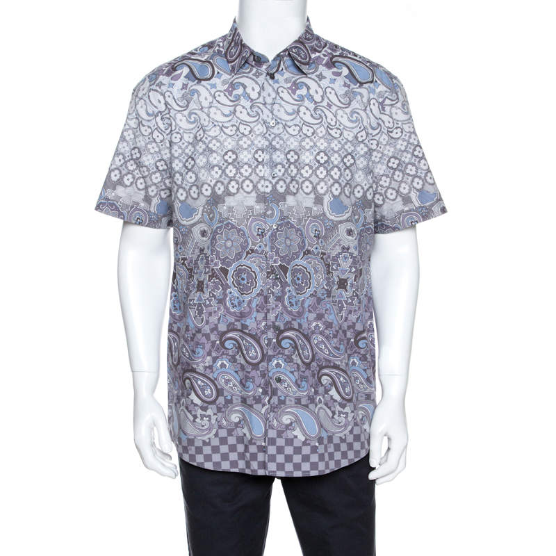 Louis Vuitton - Authenticated Shirt - Cotton Multicolour for Men, Good Condition