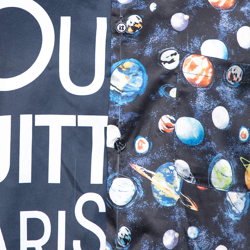 Louis Vuitton 2019 Split Galaxy Shirt