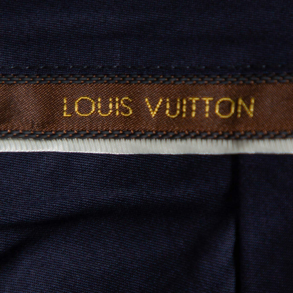 Louis Vuitton Beige Cotton Knee Length Shorts XXL Louis Vuitton